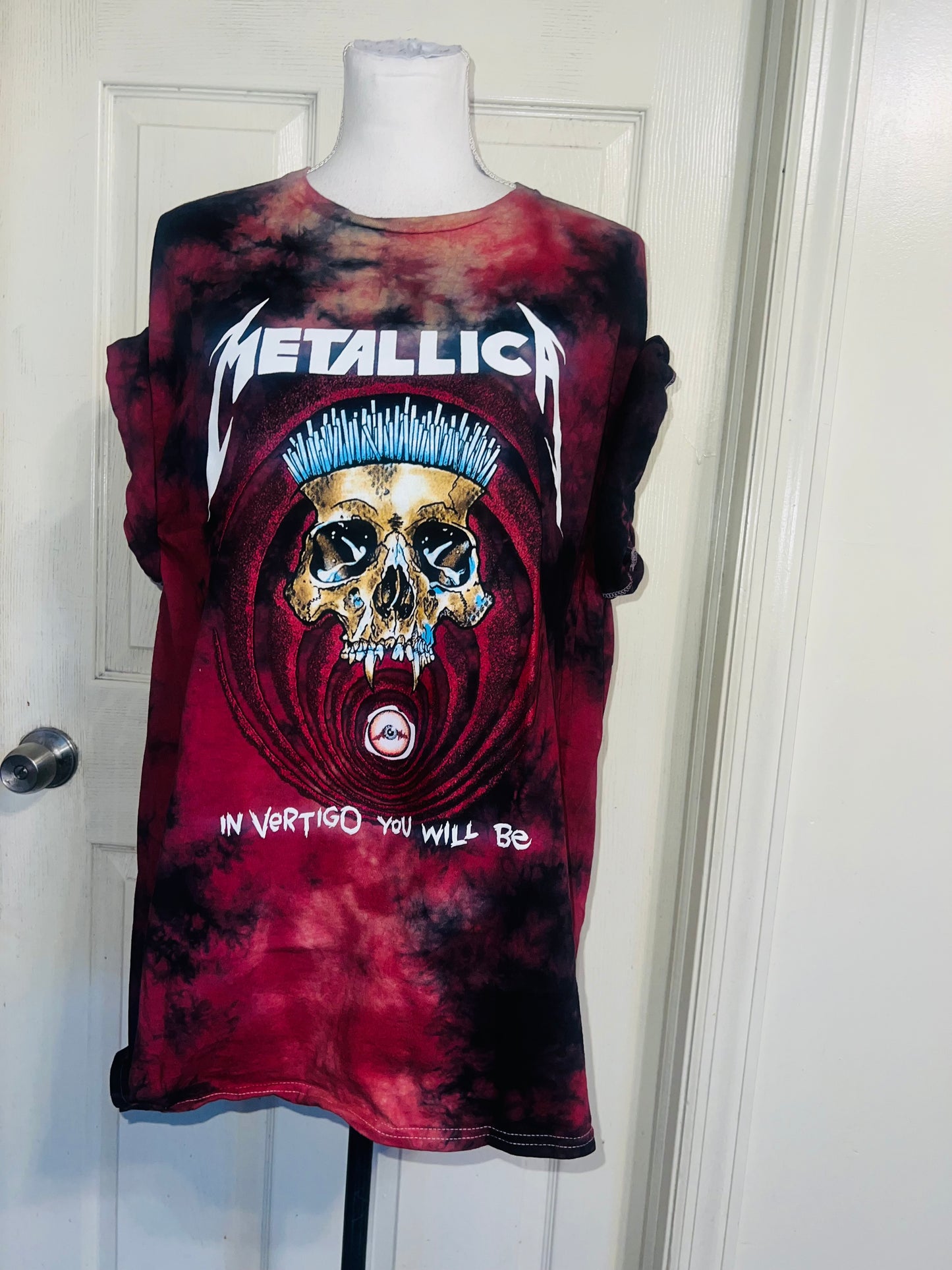 Metallica Oversized Distressed Tee