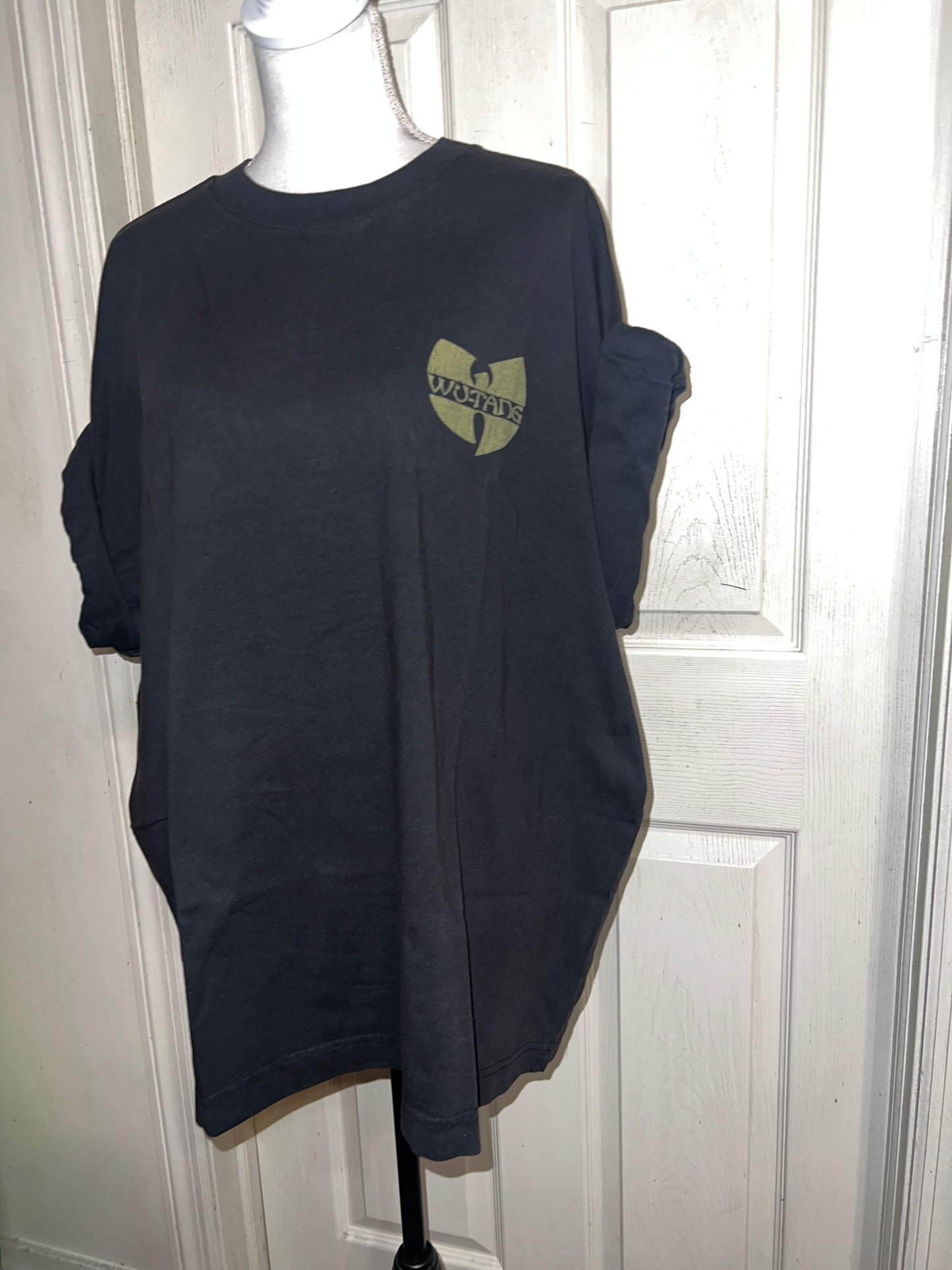 Wu-Tang Clan Double Sided Oversized Distressed Tee