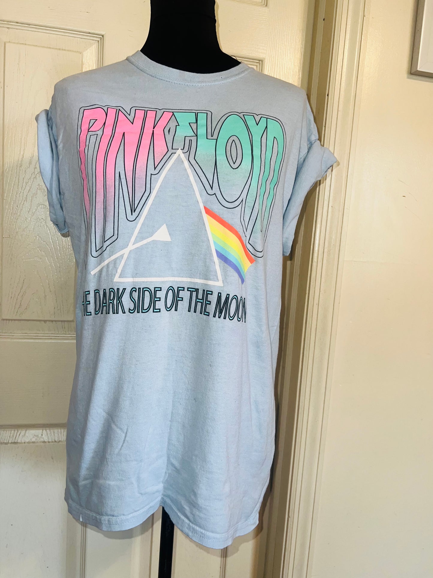 Pink Floyd Oversized Distressed Tee
