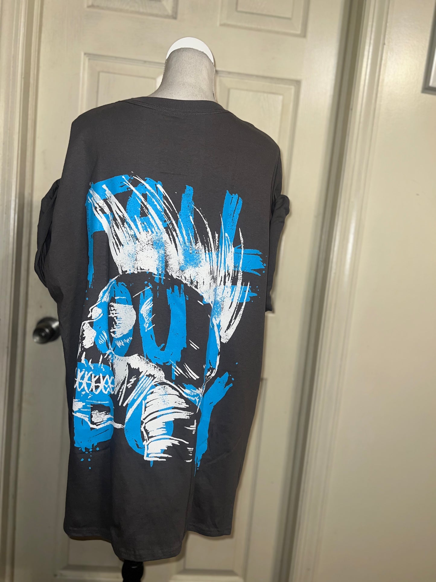 Fall Out Boy Double Sided Oversized Distressed Tee