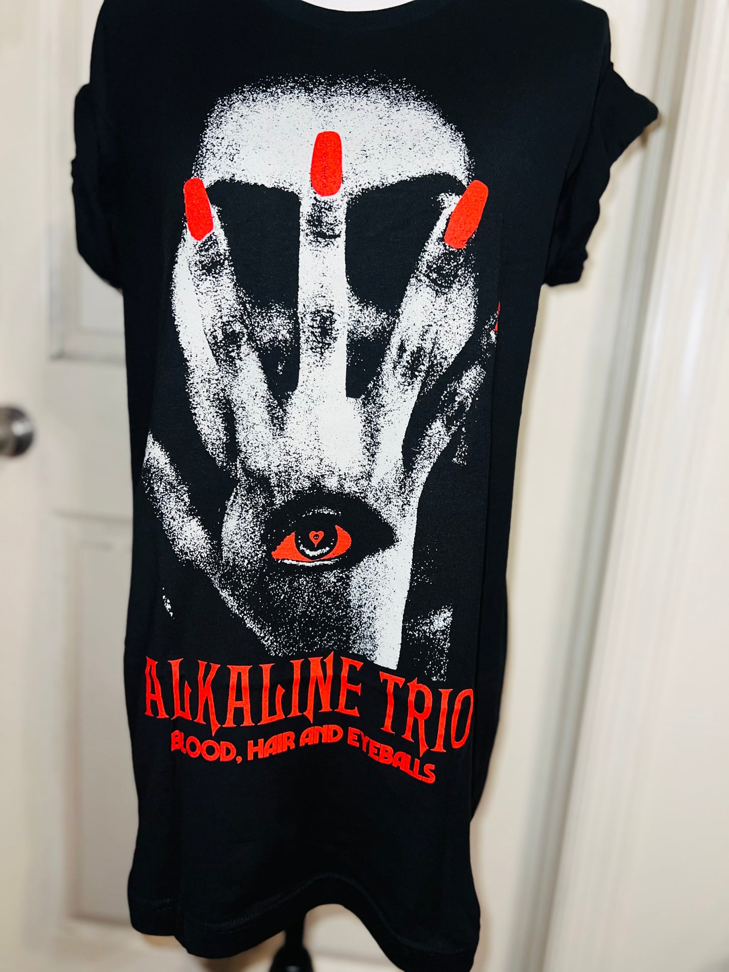 Alkaline Trio Oversized Distressed Tee