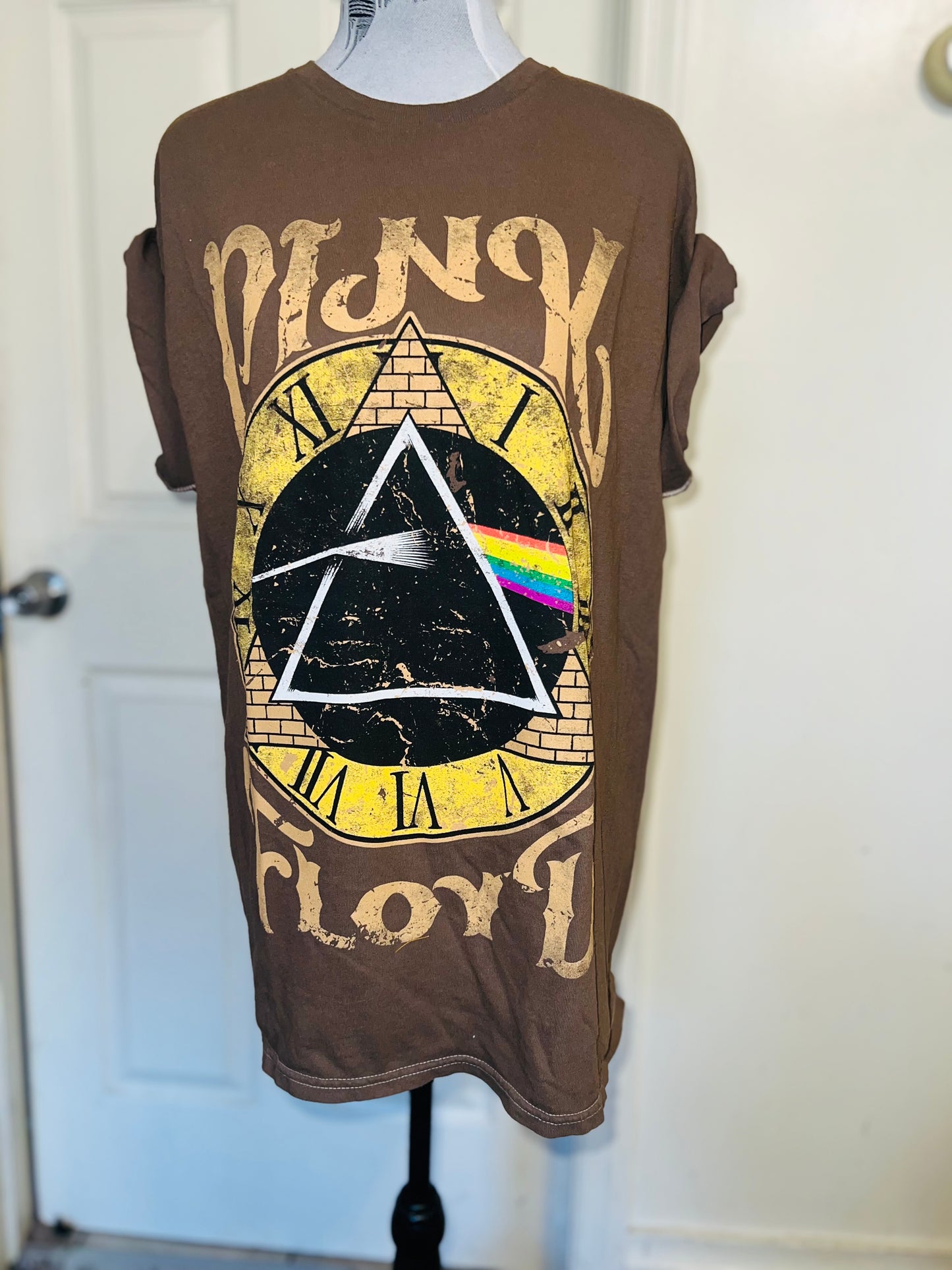 Pink Floyd Oversized Distressed Tee