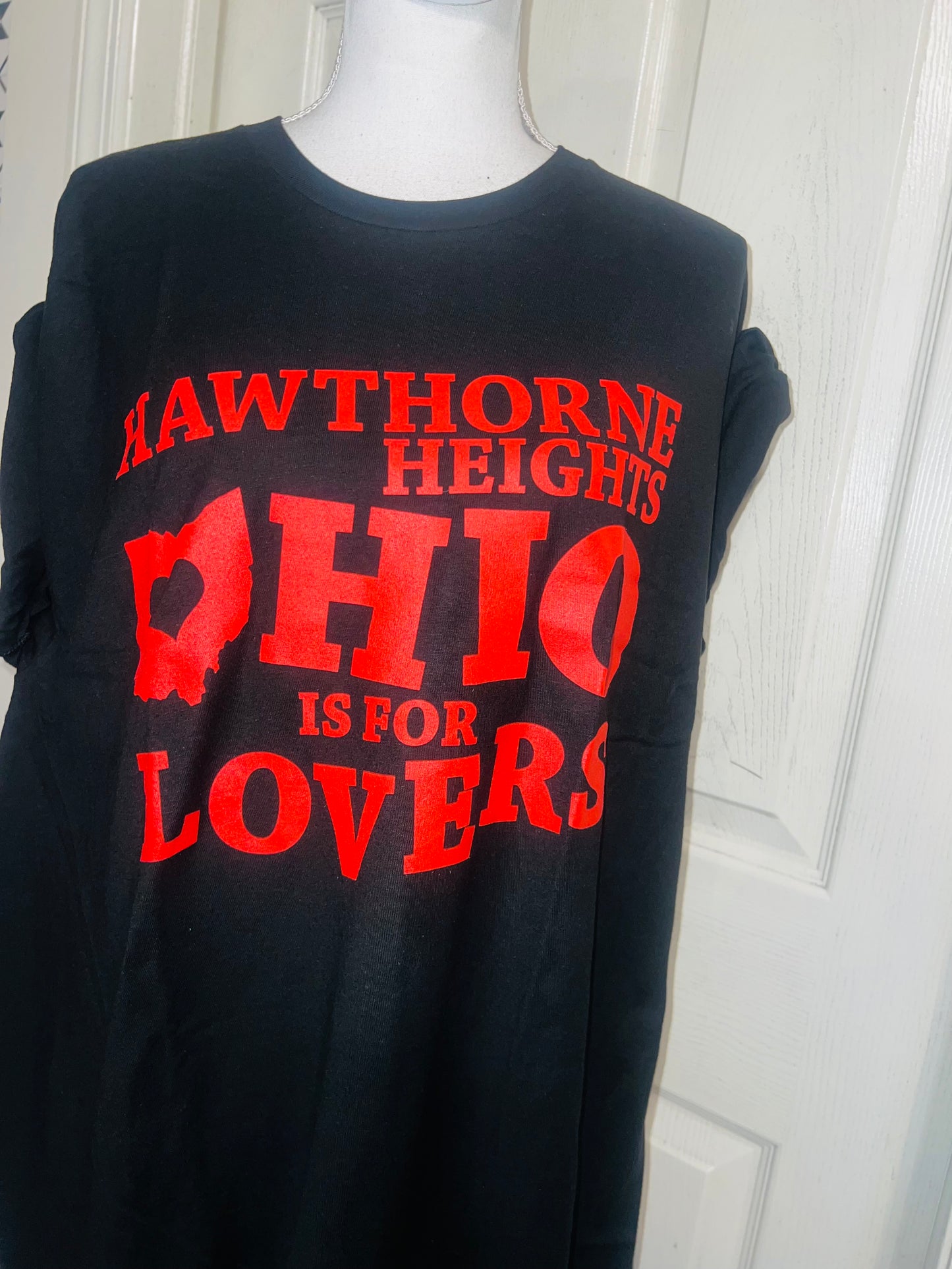 Hawthorne Heights Oversized Distressed Tee
