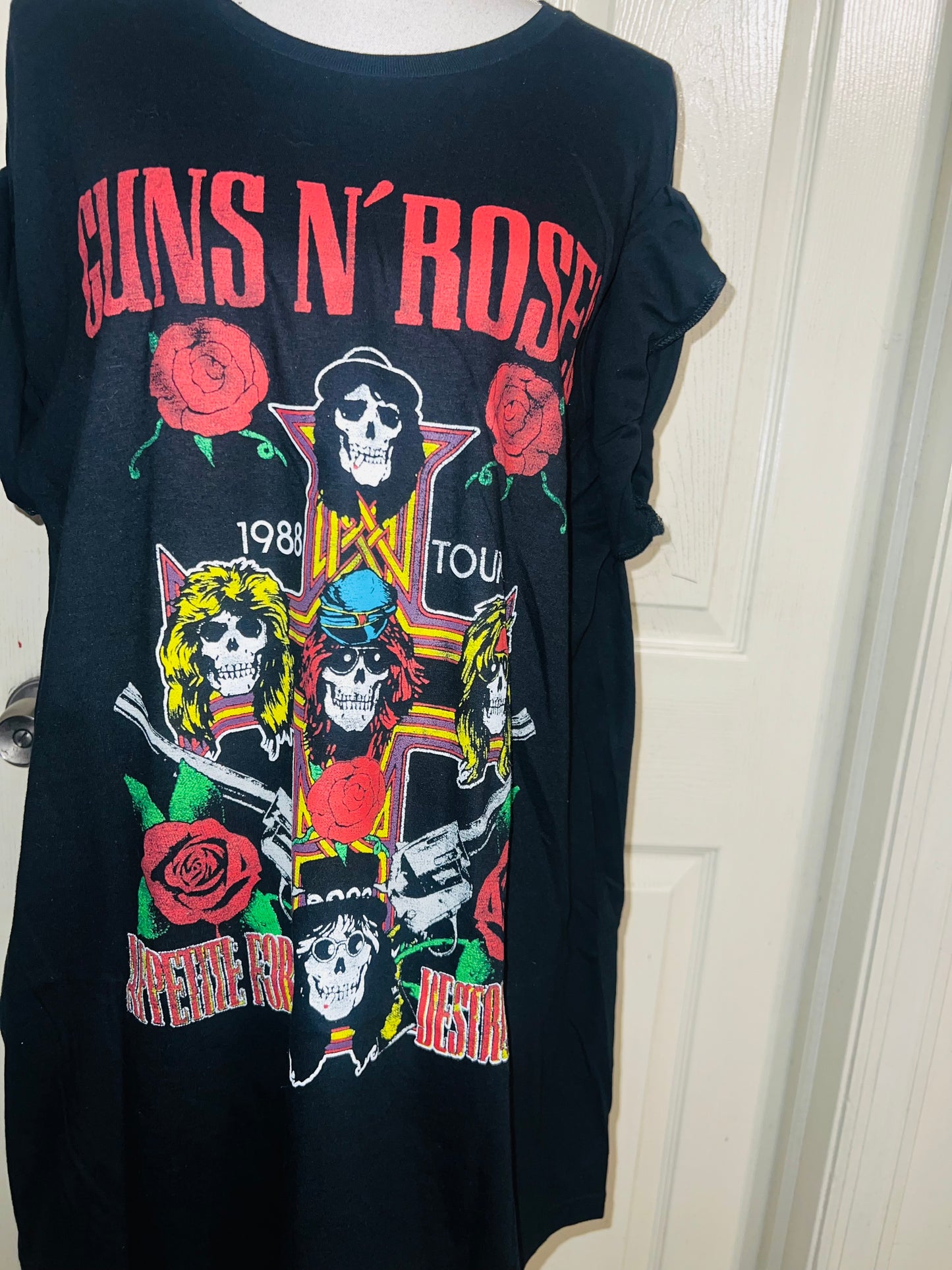Guns N’ Roses Oversized Distressed Tee
