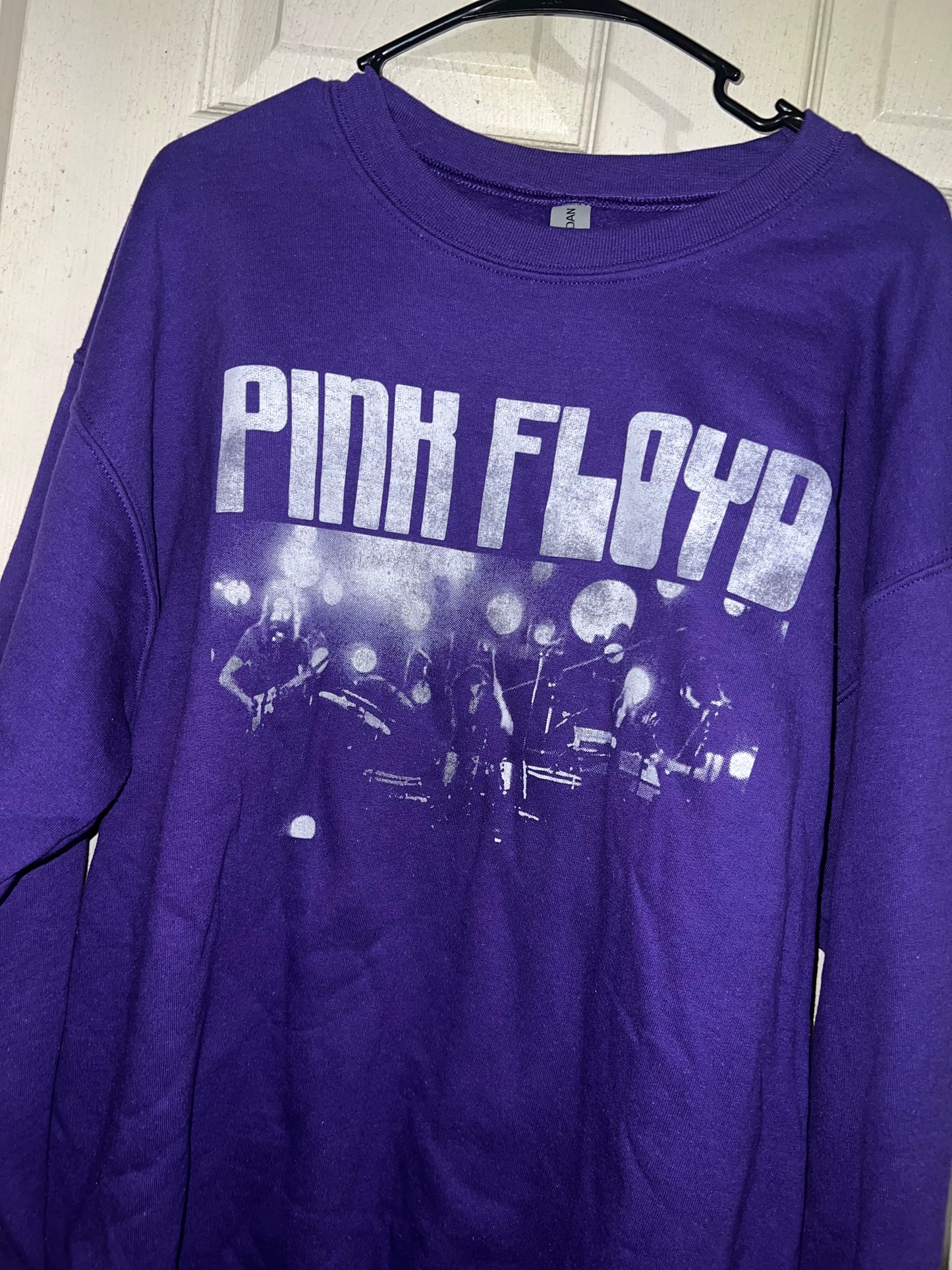 Pink Floyd Oversized Distreseed Sweatshirt