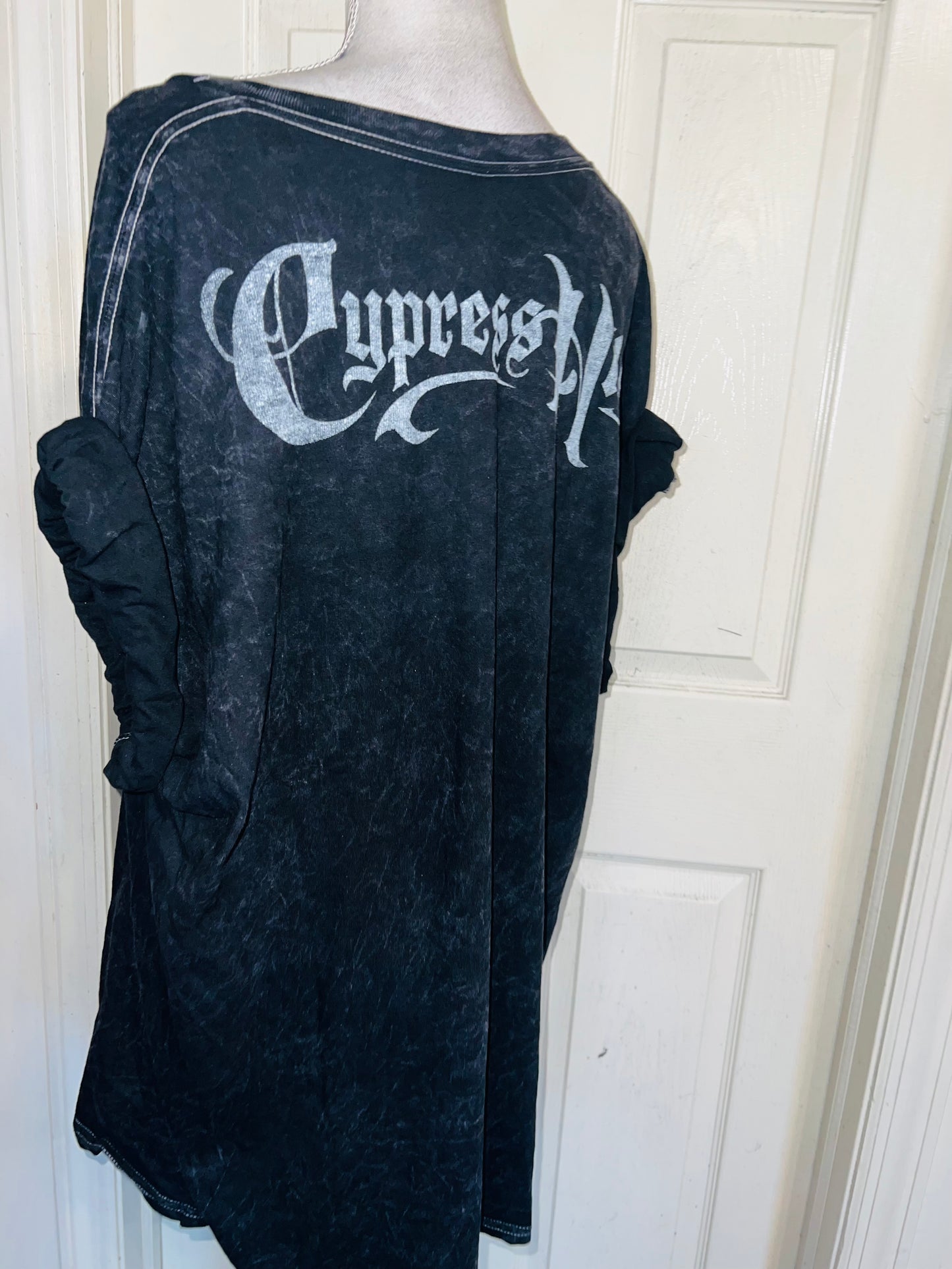 Cypress Hill Double Sided Oversized Distressed Tee