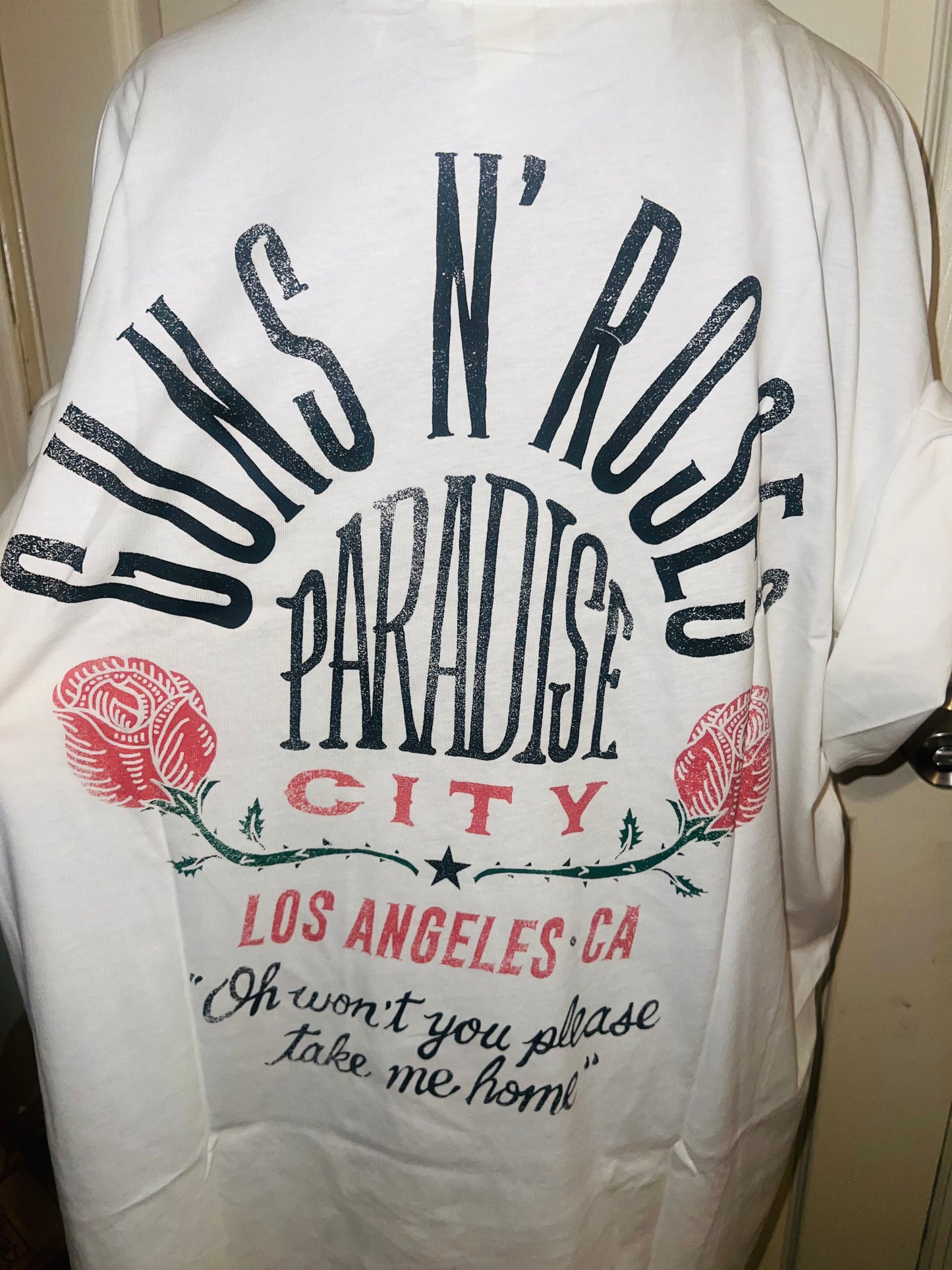 Guns N’ Roses Double Sided Oversized Tee