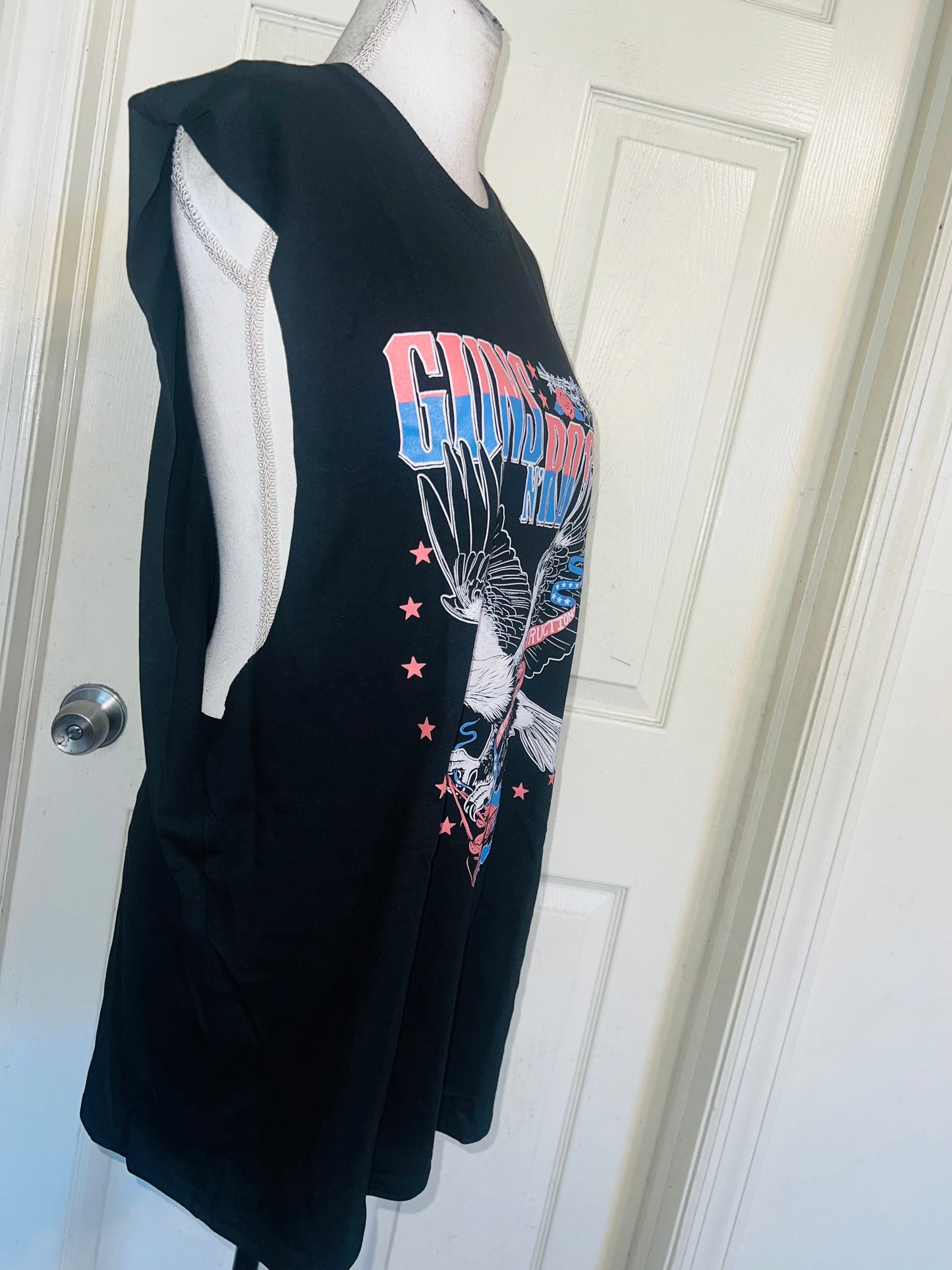 Guns N’ Roses Oversized Distressed Tank
