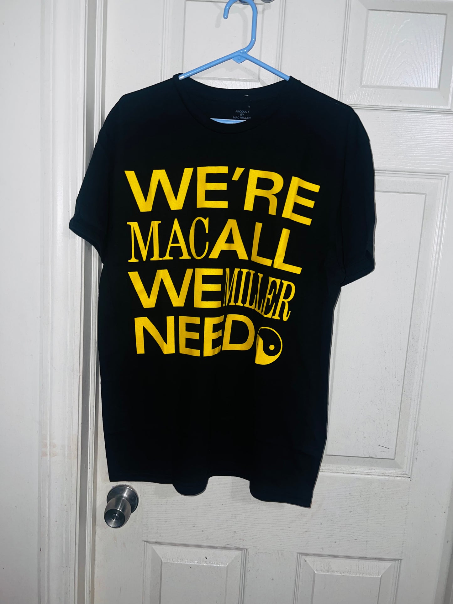 Mac Miller Oversized Distressed Tee