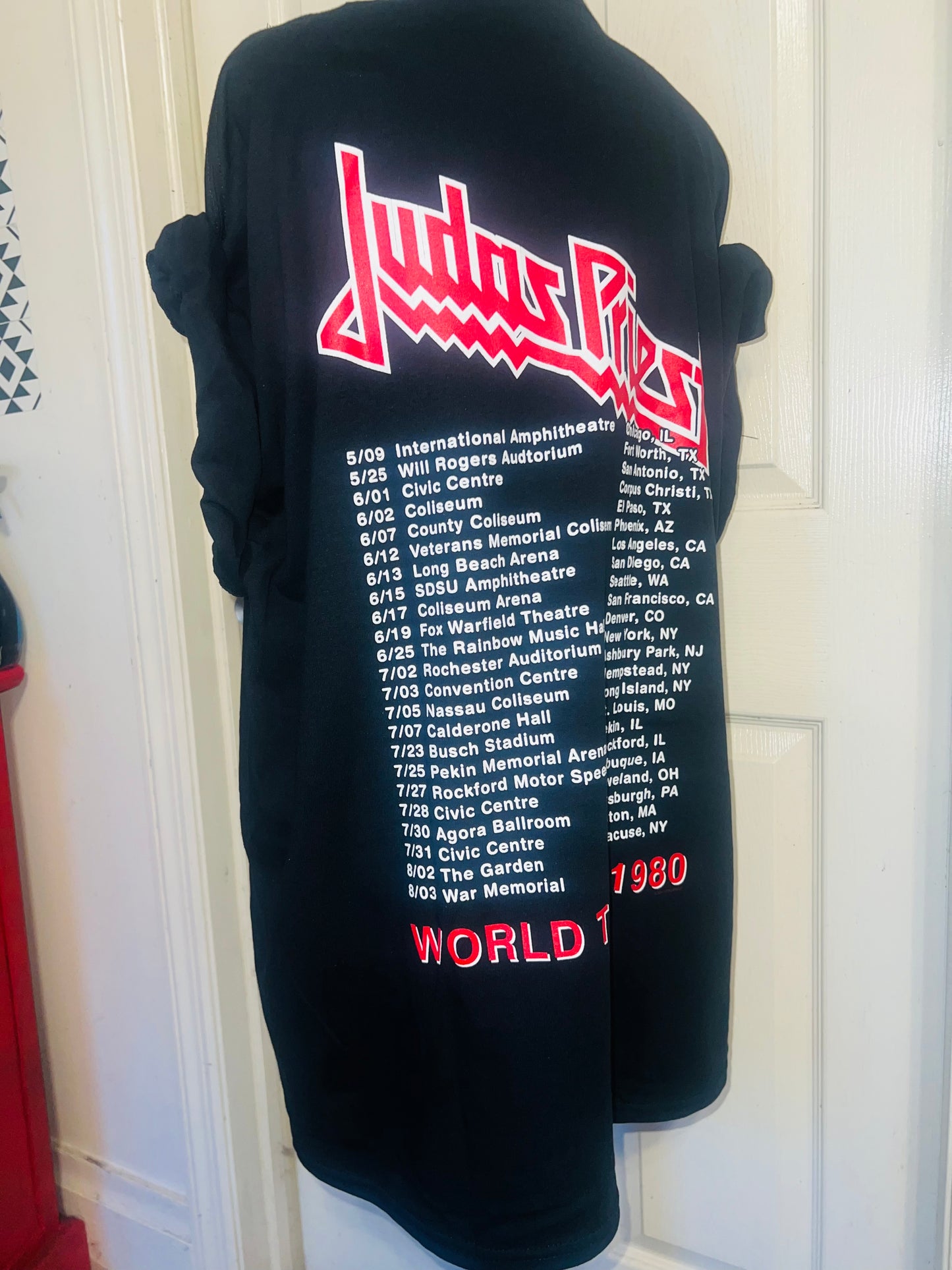 Judas Priest Double Sided Oversized Tee
