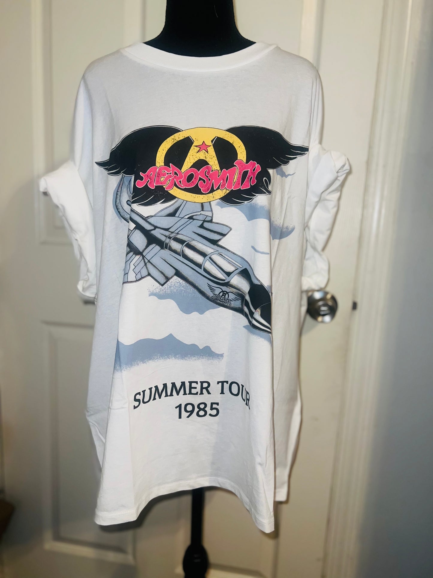 Aerosmith Double Sided Oversized Tee
