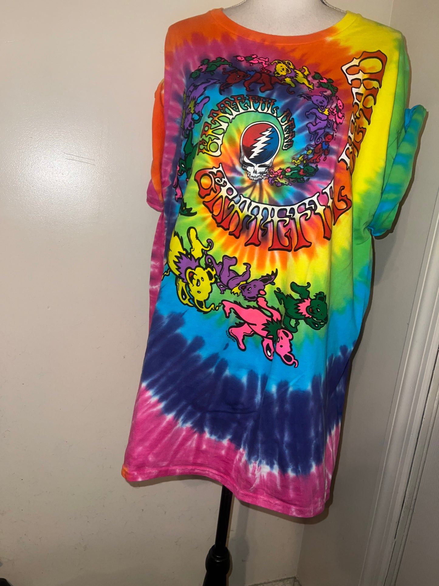 Grateful Dead Oversized Distressed Tee