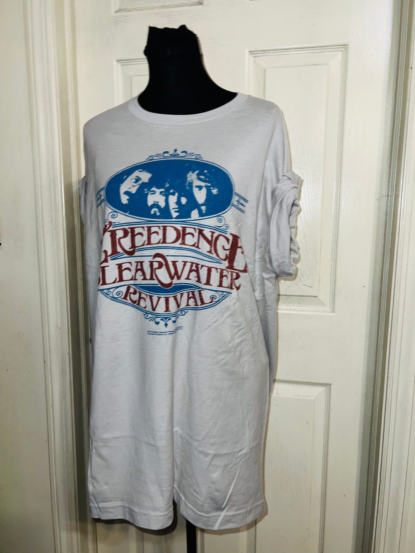 Creedence Clearwater Revival Oversized Distressed Tee
