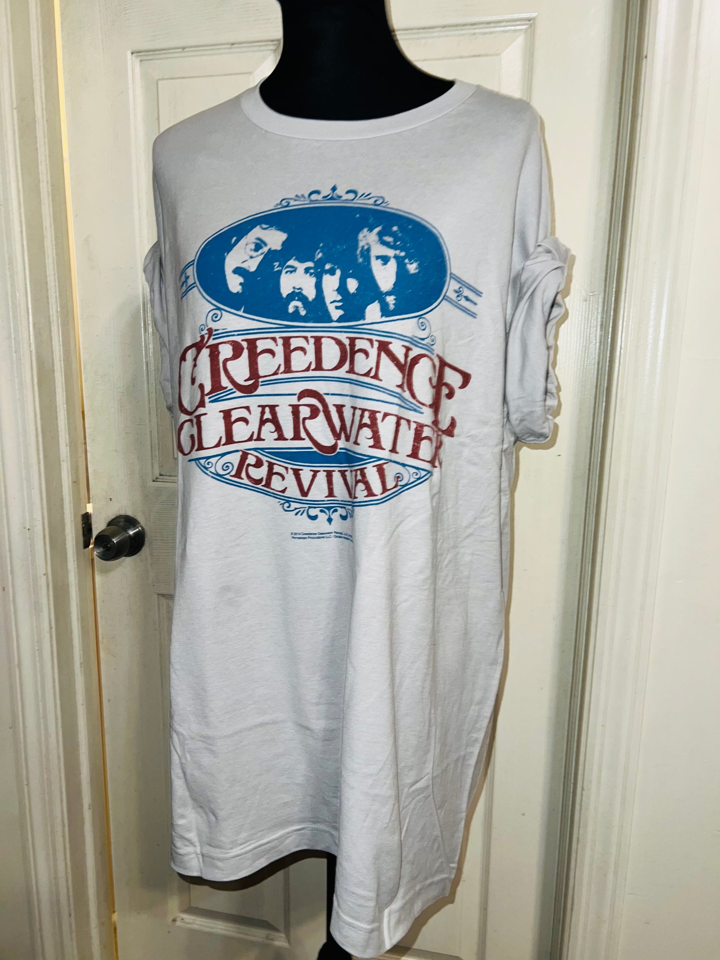 Creedence Clearwater Revival Oversized Distressed Tee