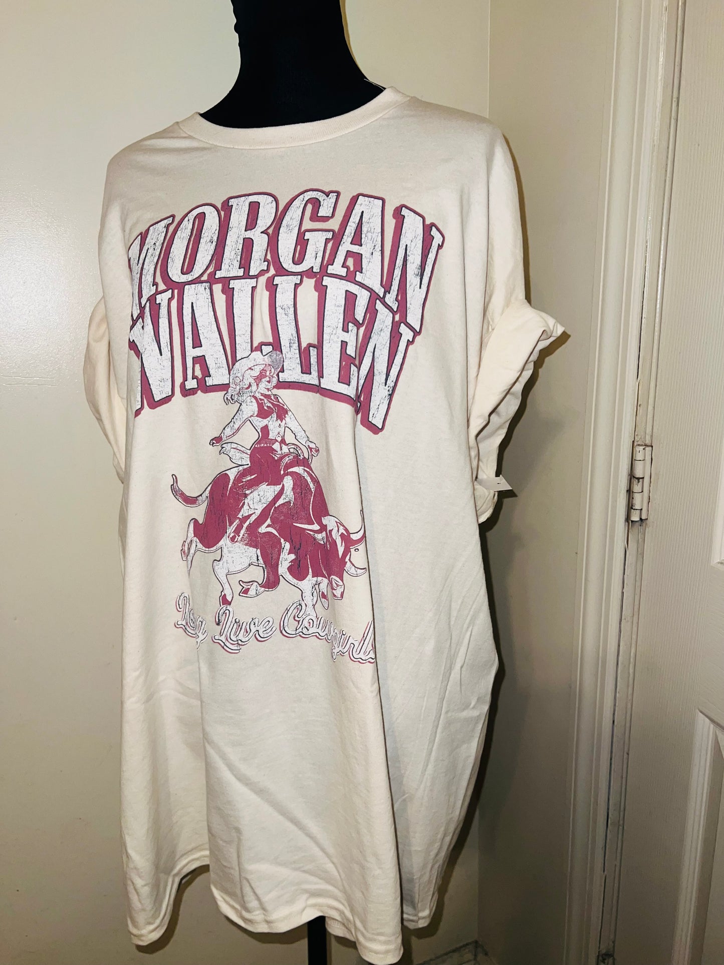 Morgan Wallen Oversized Distressed Tee