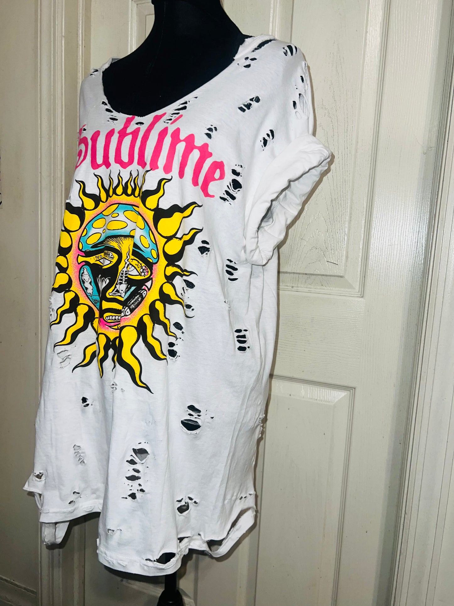 Sublime Oversized Distressed Tee