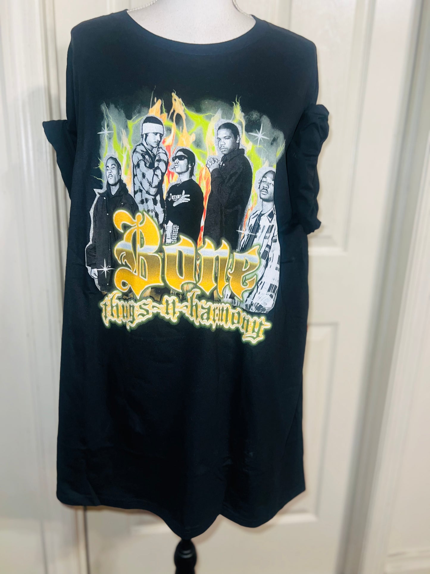 Bone Thugs n Harmony Oversized Distressed Tee