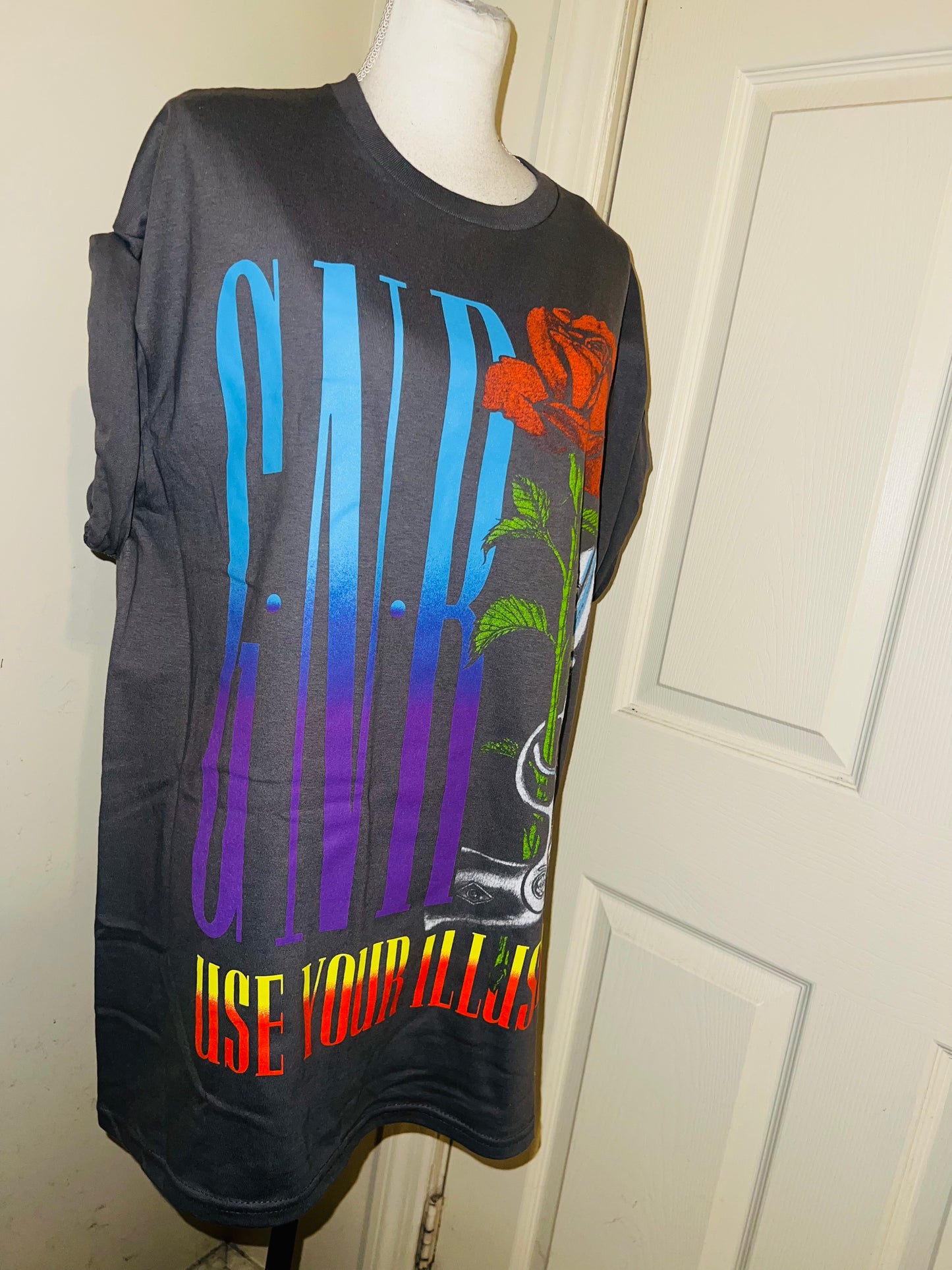 Guns N’ Roses Oversized Distressed Tee
