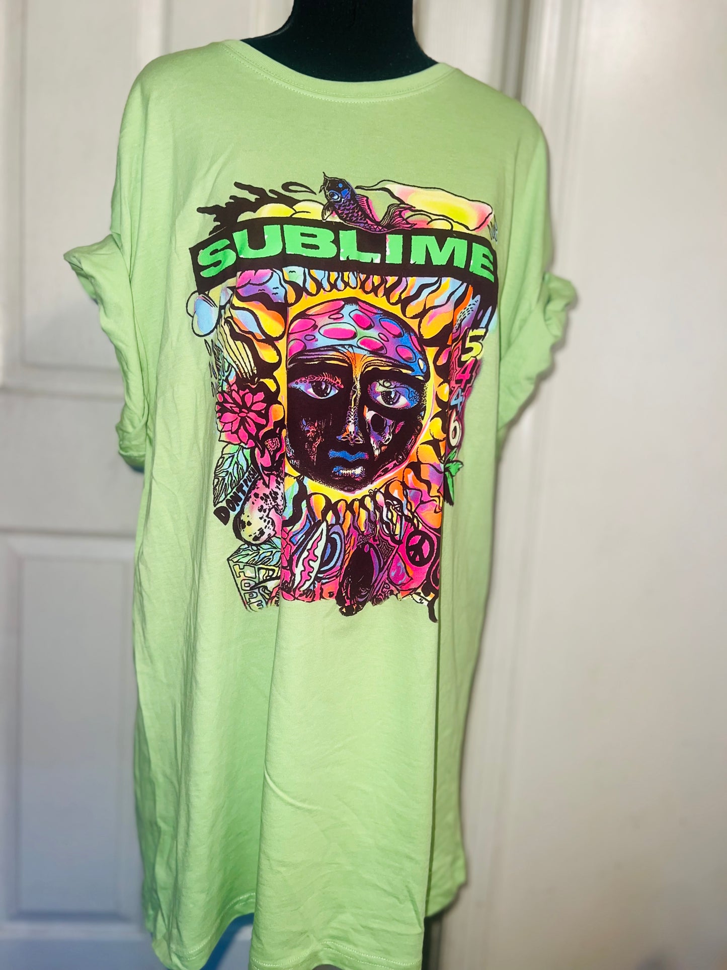 Sublime Oversized Distressed Tee