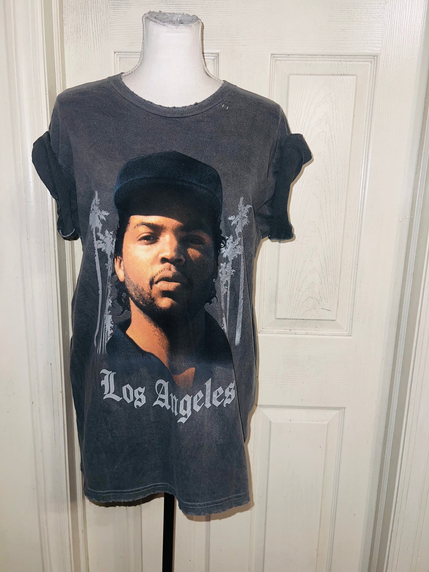 Boyz in The Hood Double Sided Oversized Distressed Tee