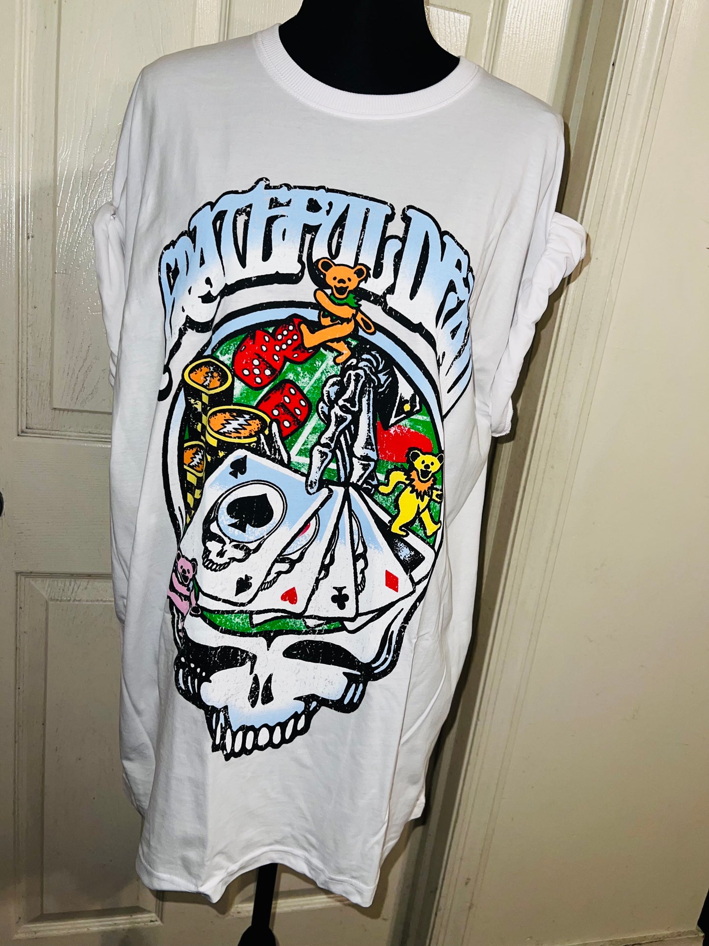 Grateful Dead Oversized Distressed Tee