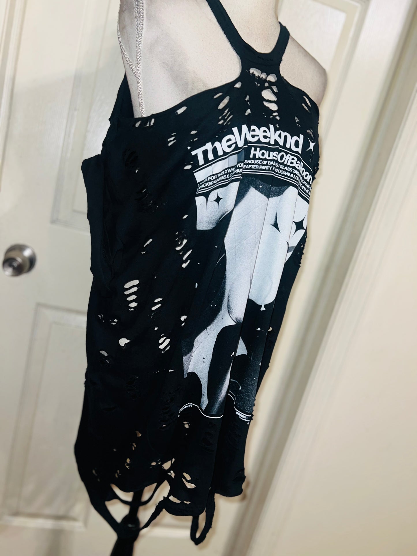 The Weeknd HOB Oversized Distressed Tee