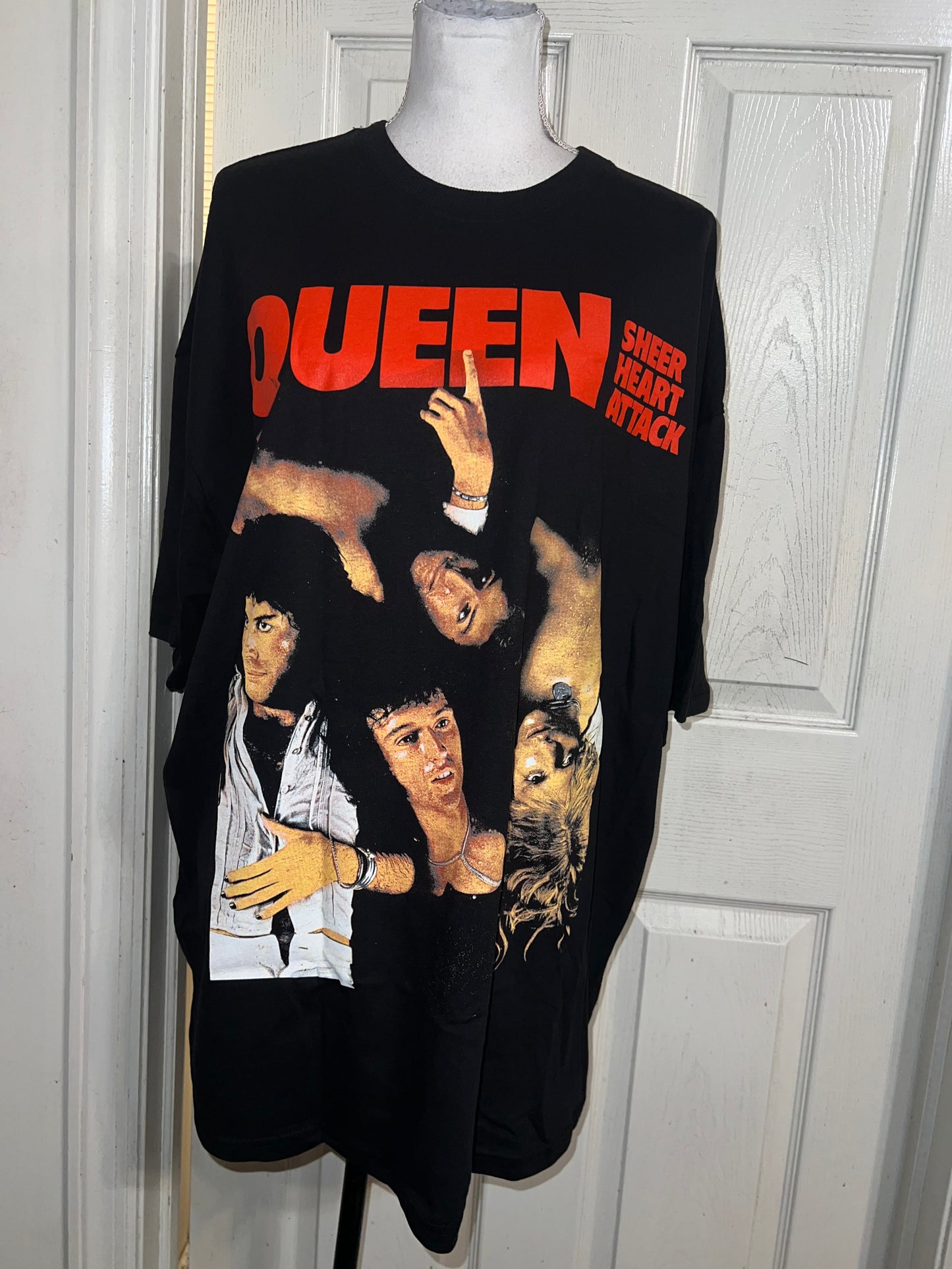 Queen Oversized Distressed Tee