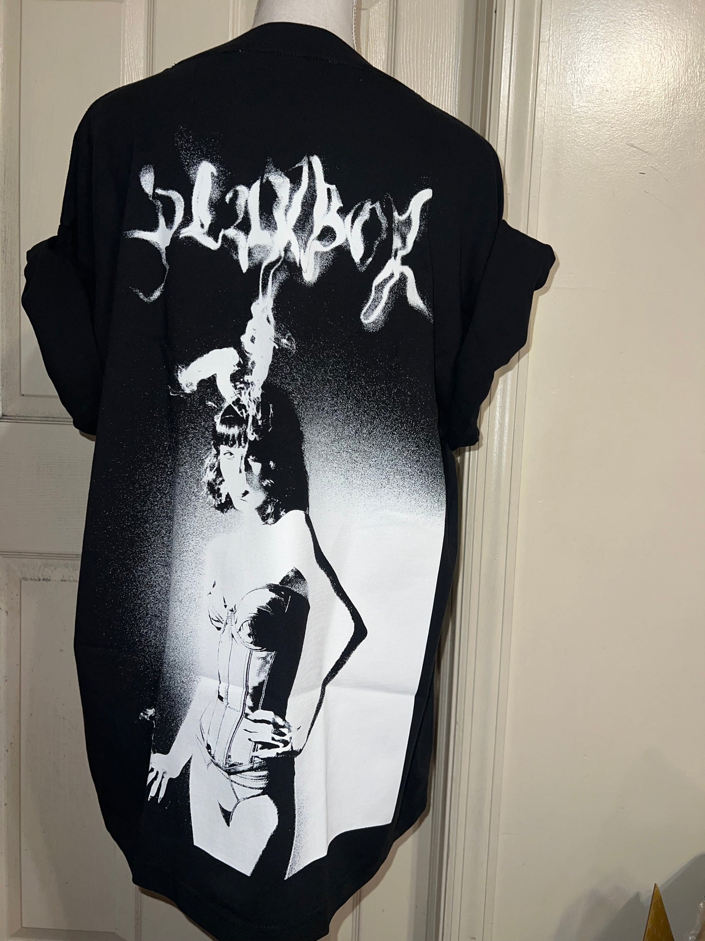 Playboy Double Sided Oversized Distressed T-Shirt