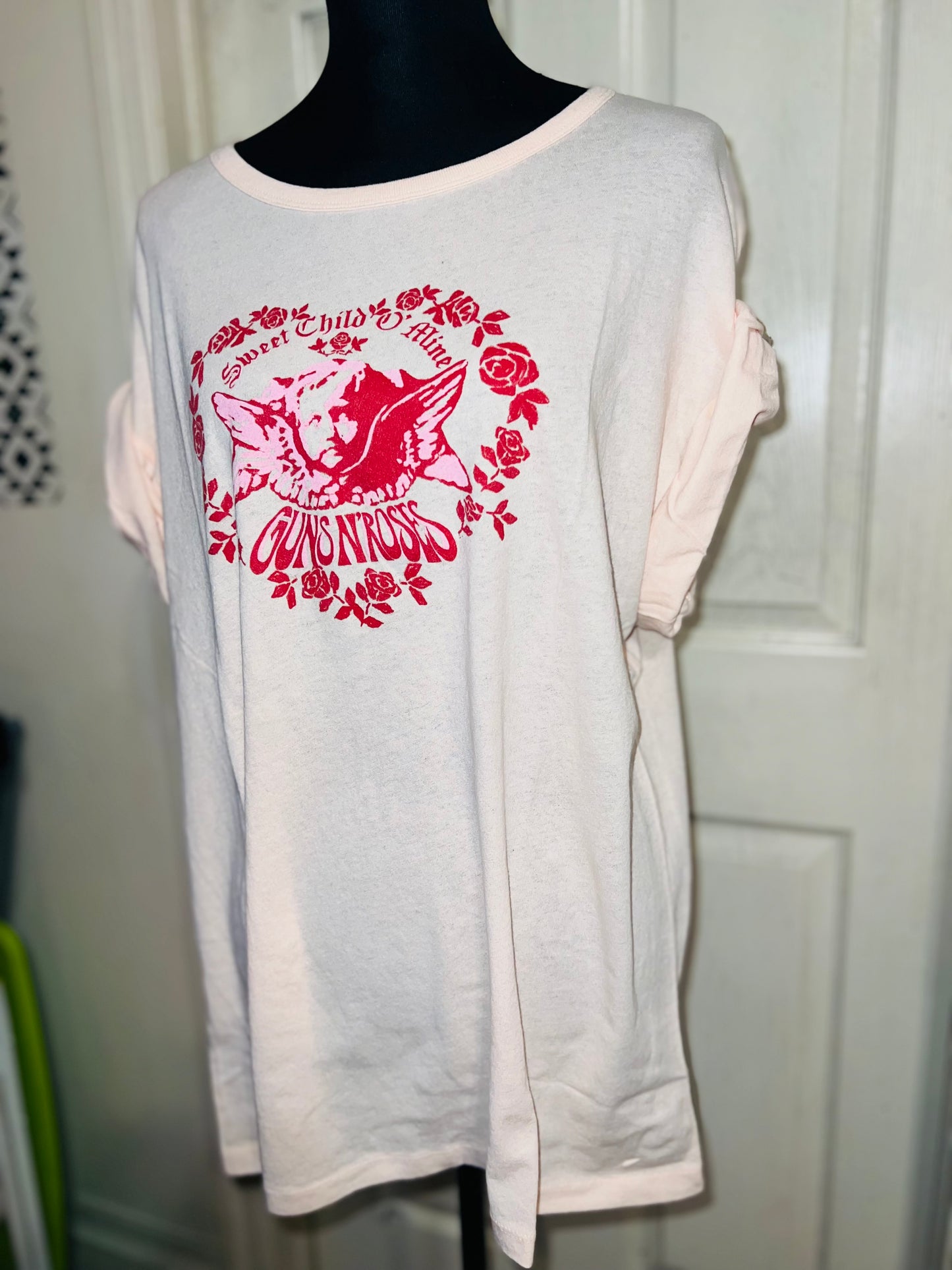 Guns n Roses Oversized Distressed Tee