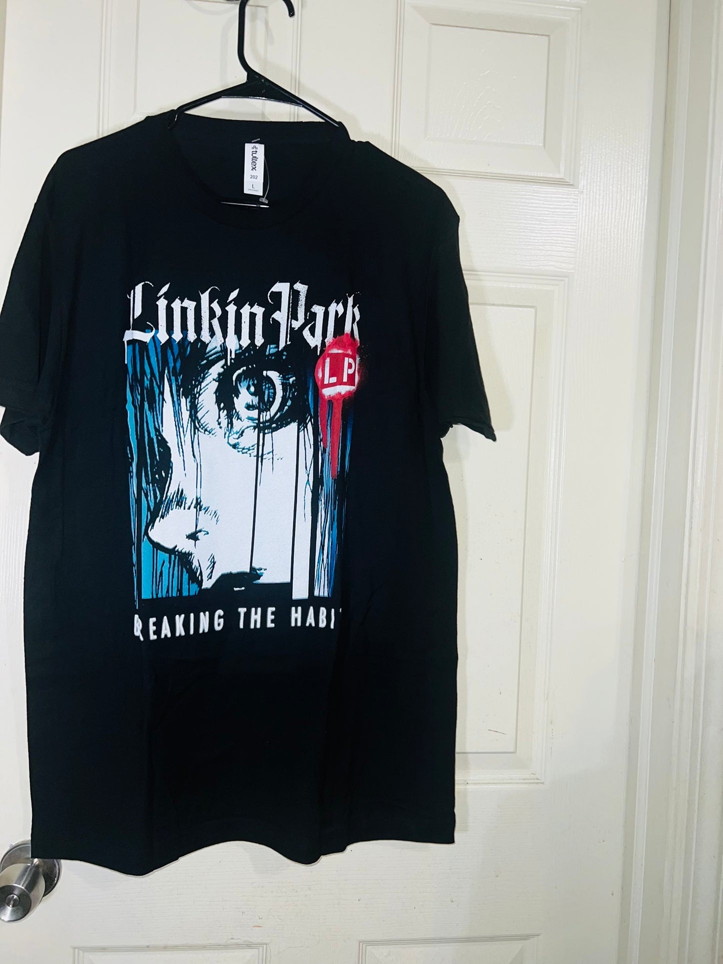 Linkin Park Oversized Distressed Tee