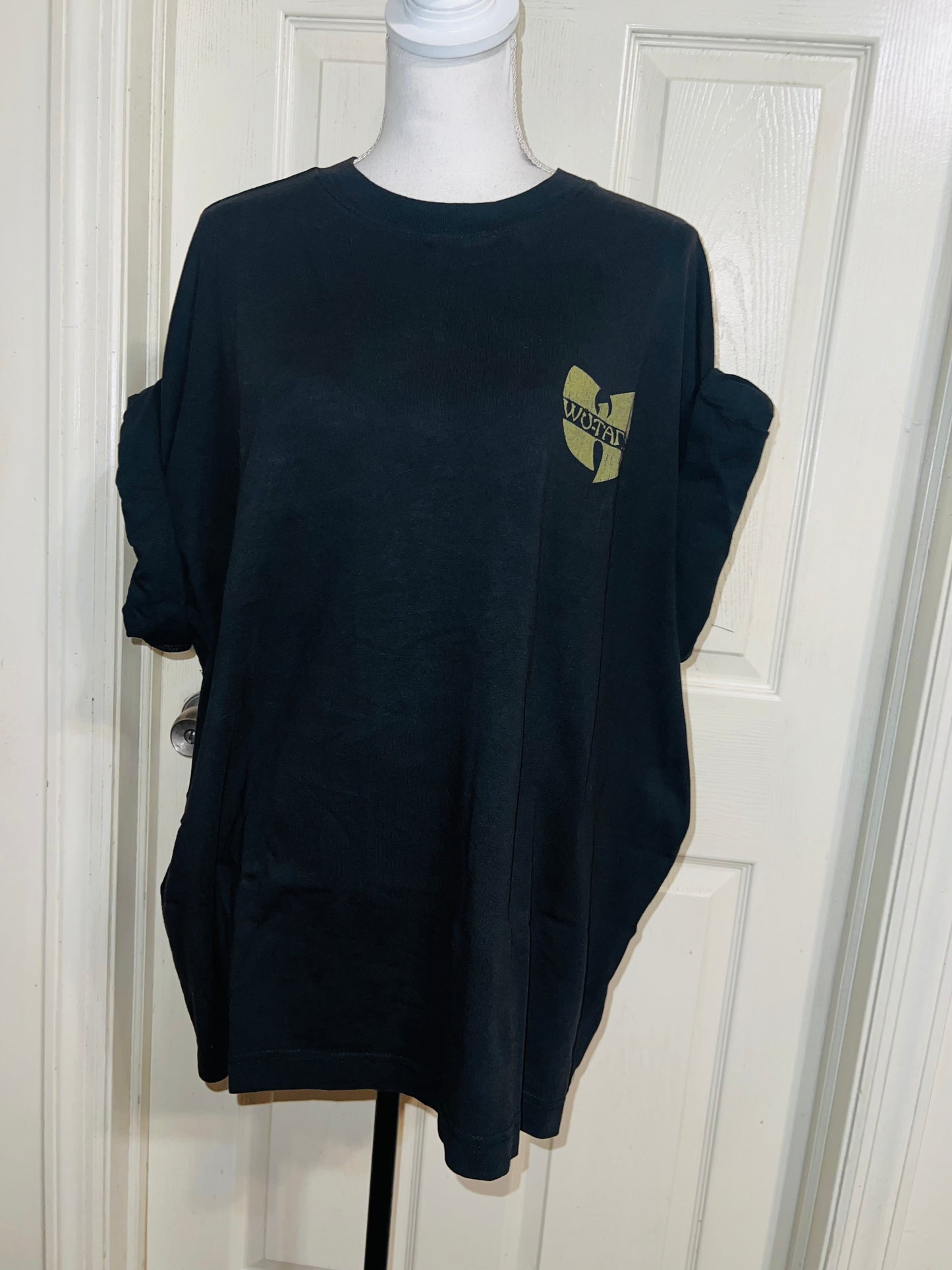 Wu-Tang Clan Double Sided Oversized Distressed Tee