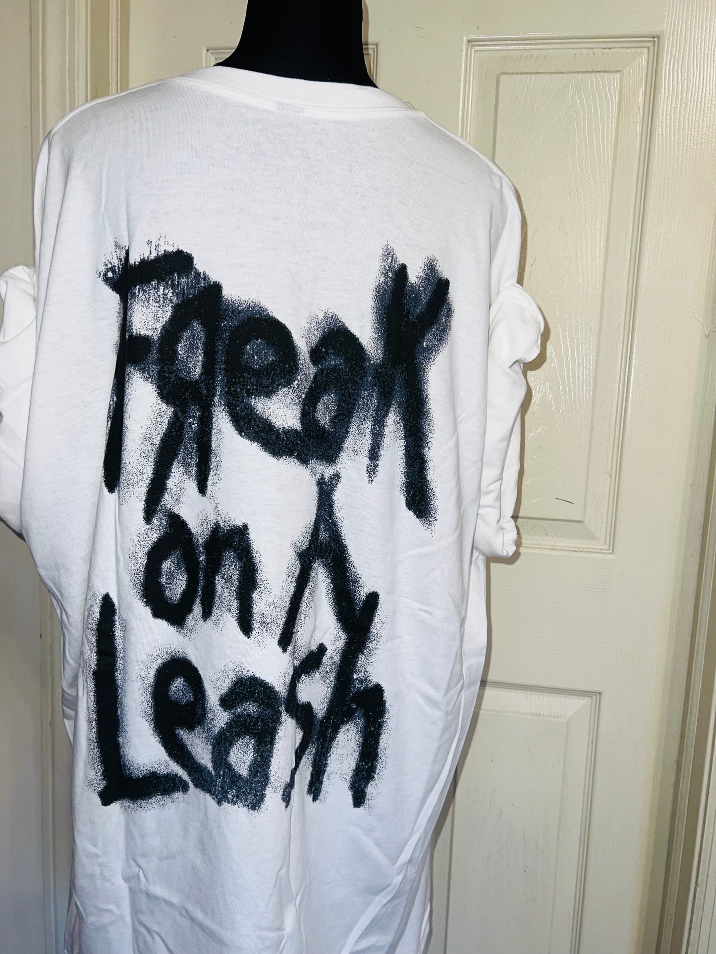 Korn Double Sided Oversized Distressed Tee