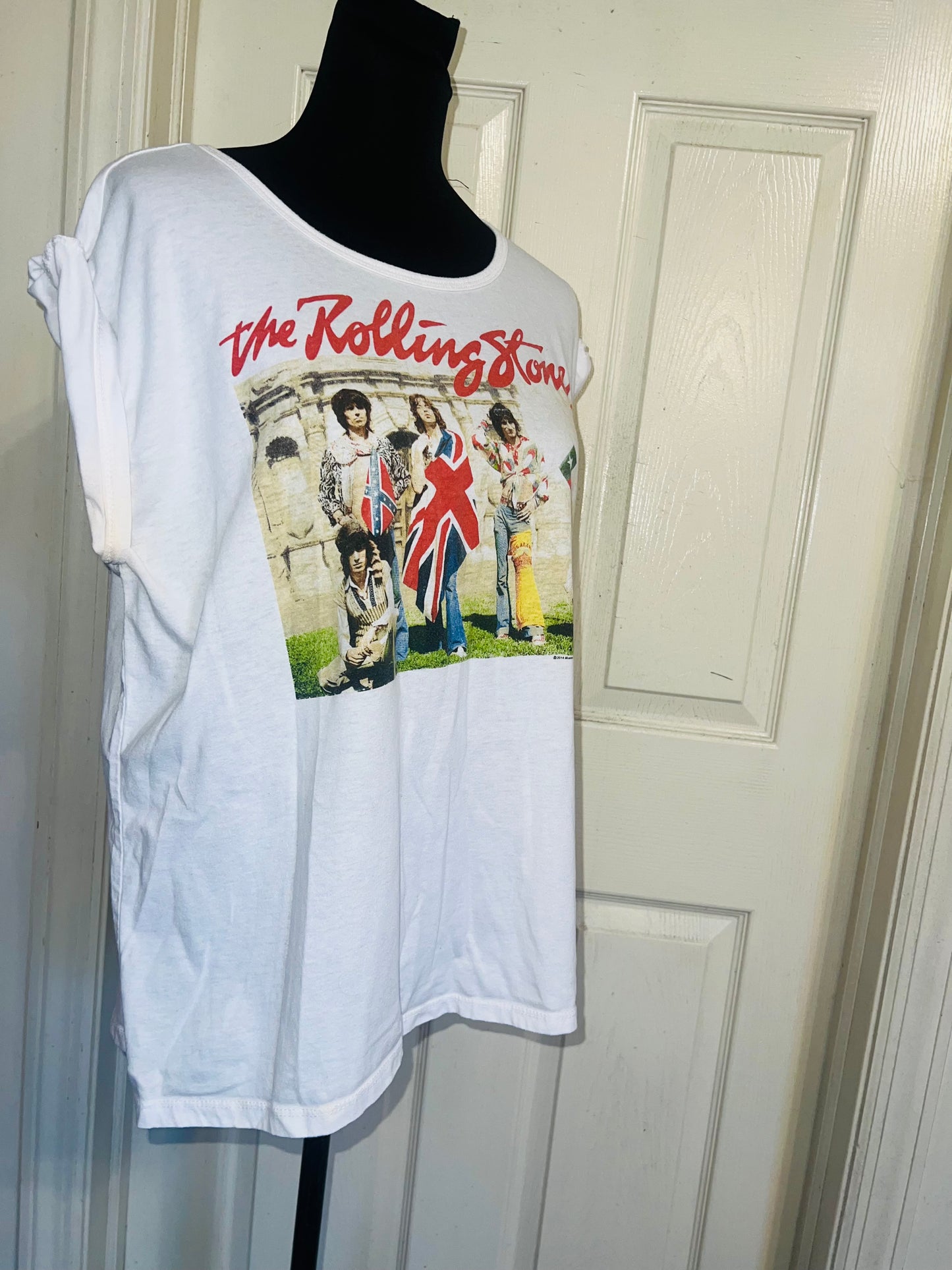 The Rolling Stones Oversized Distressed Tee