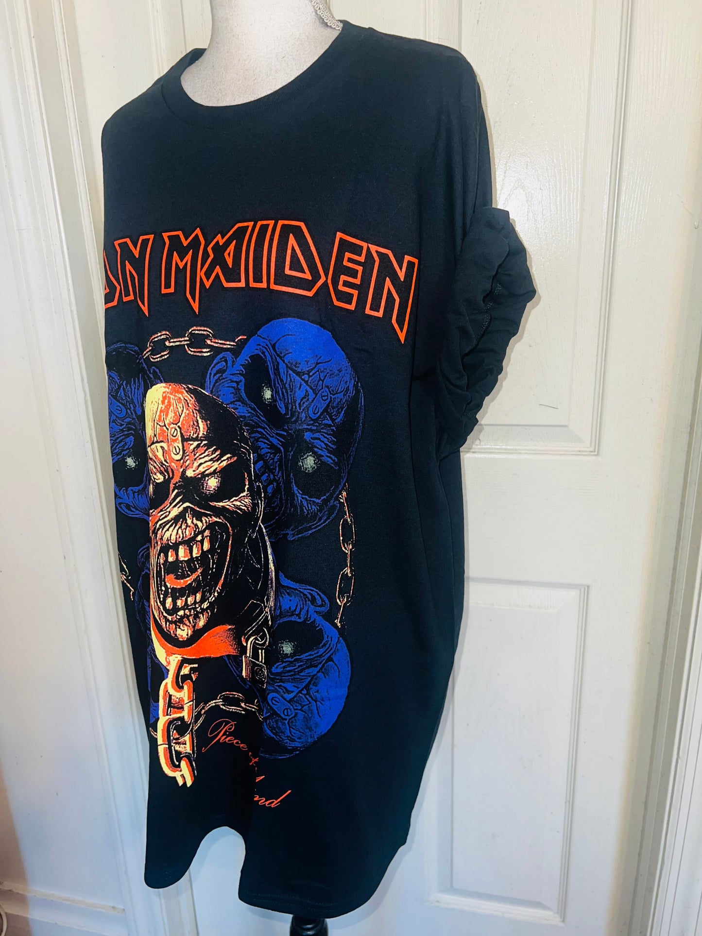Iron Maiden Oversized Distressed Tee