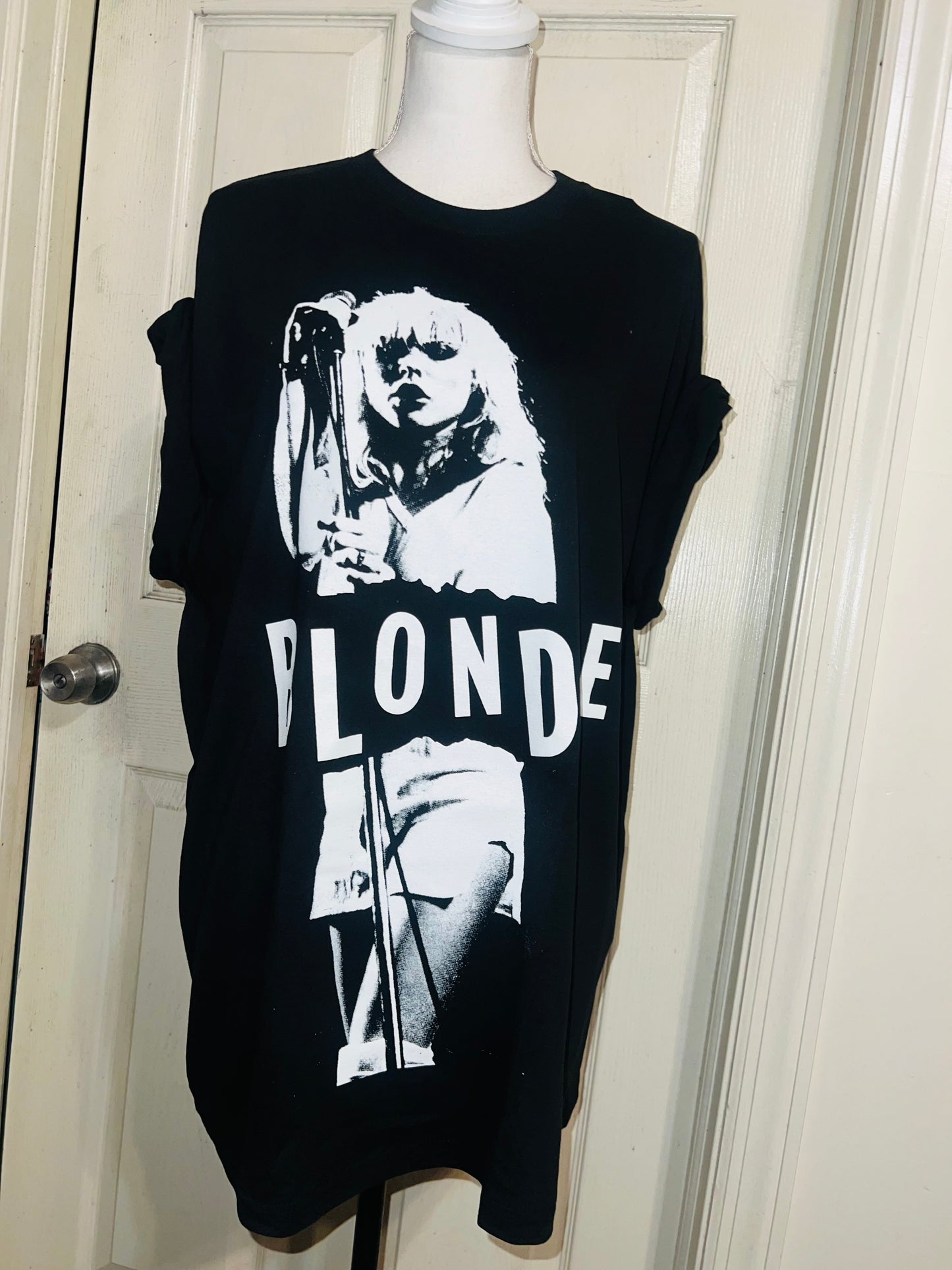 Blondie Oversized Distressed Tee