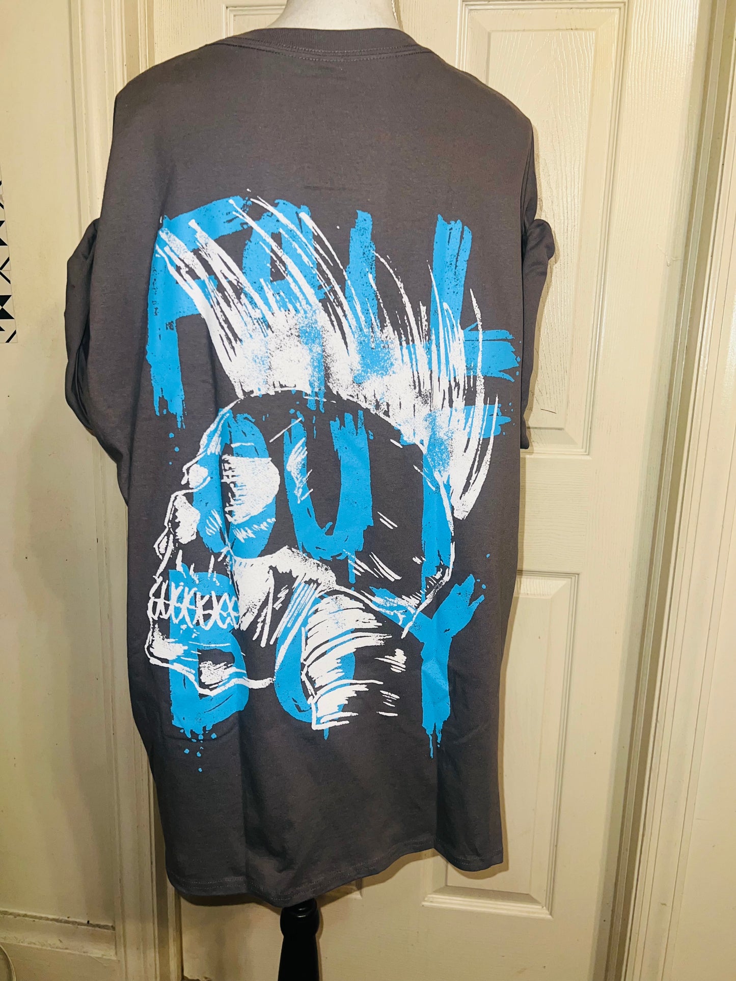 Fall Out Boy Double Sided Oversized Distressed Tee