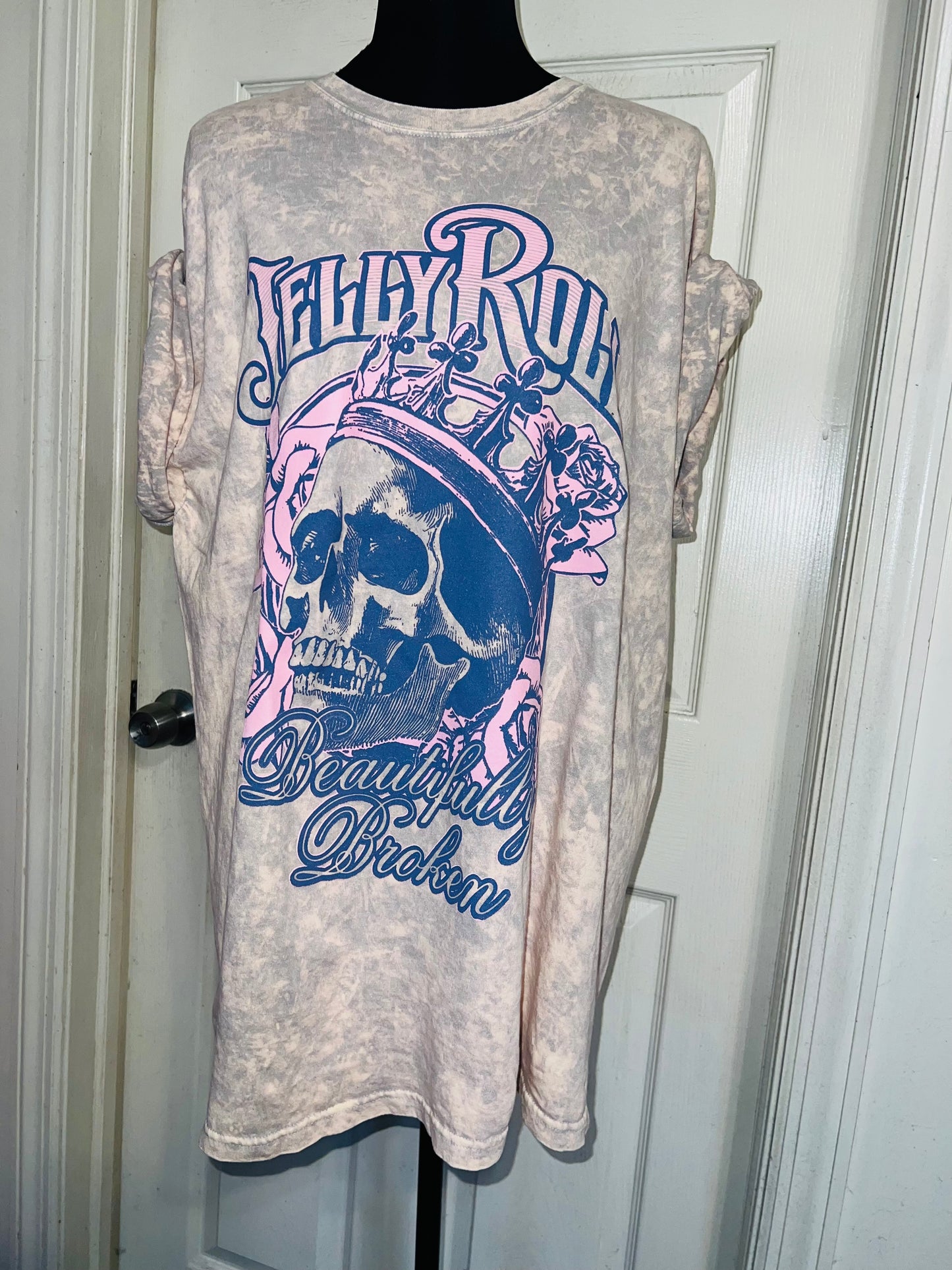 Jelly Roll Oversized Distressed Tee