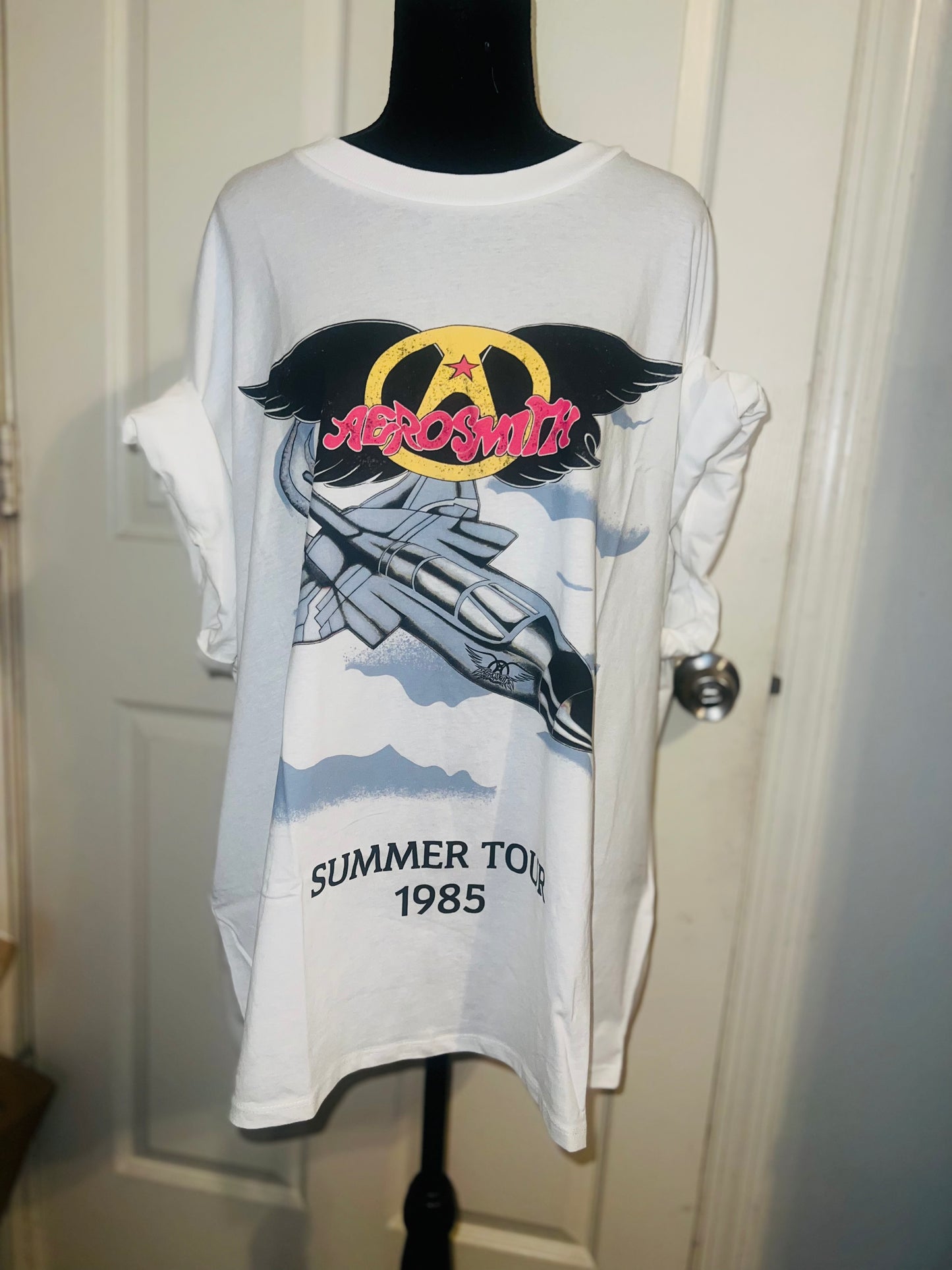 Aerosmith Double Sided Oversized Tee