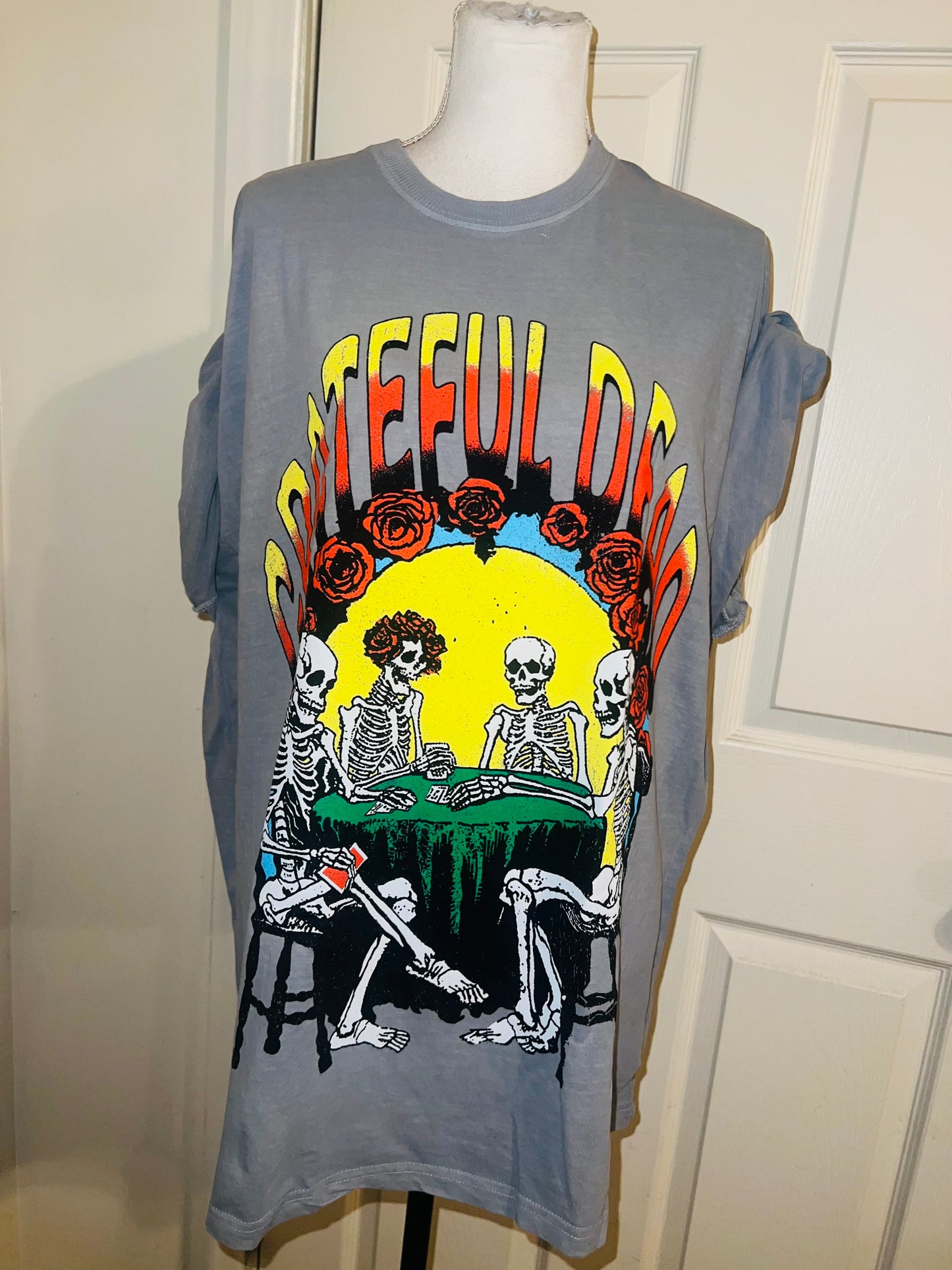Grateful Dead Oversized Distressed Tee