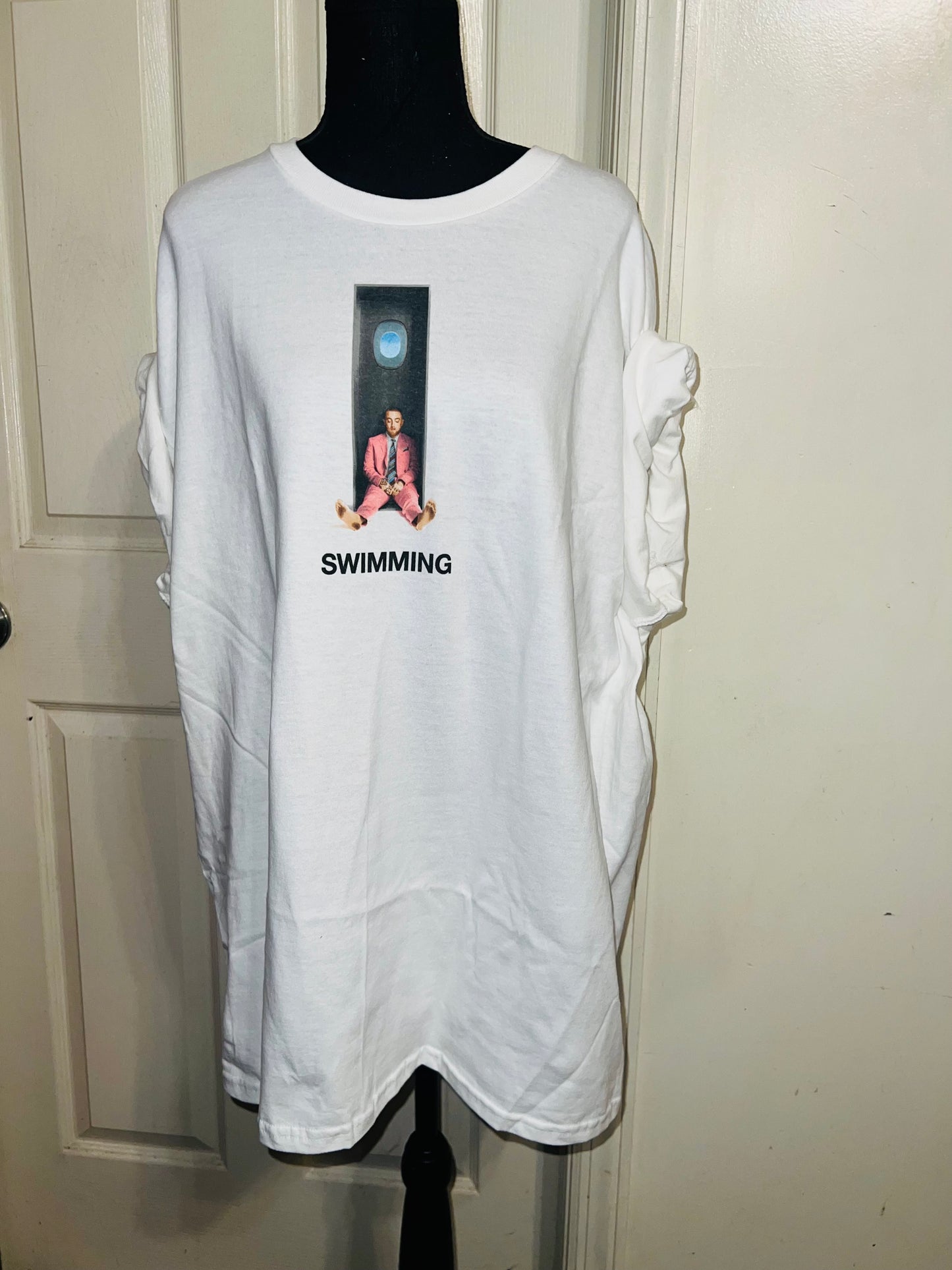 Mac Miller Swimming Double Sided Oversized Tee