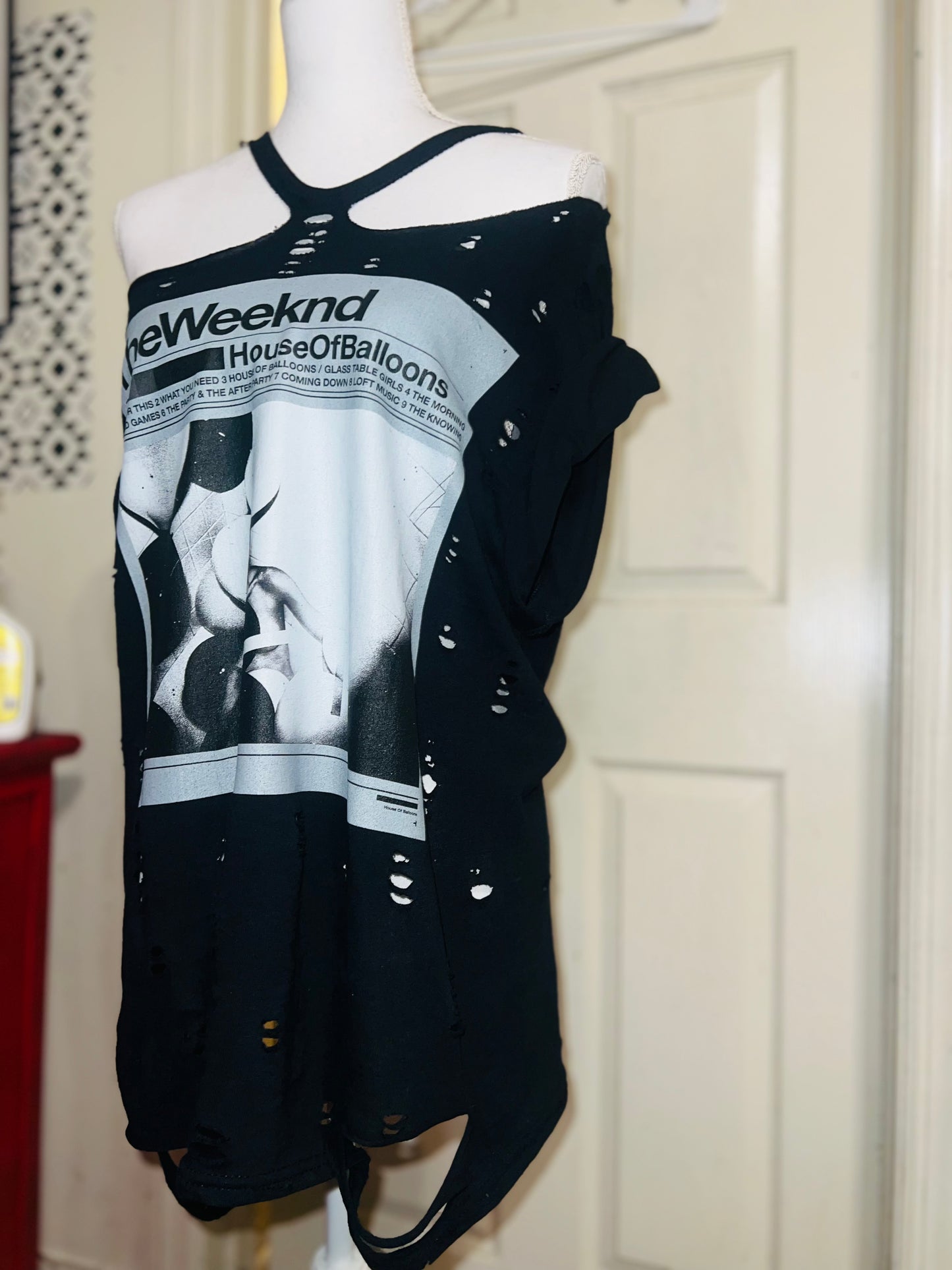 The Weeknd HOB Oversized Distressed Tee