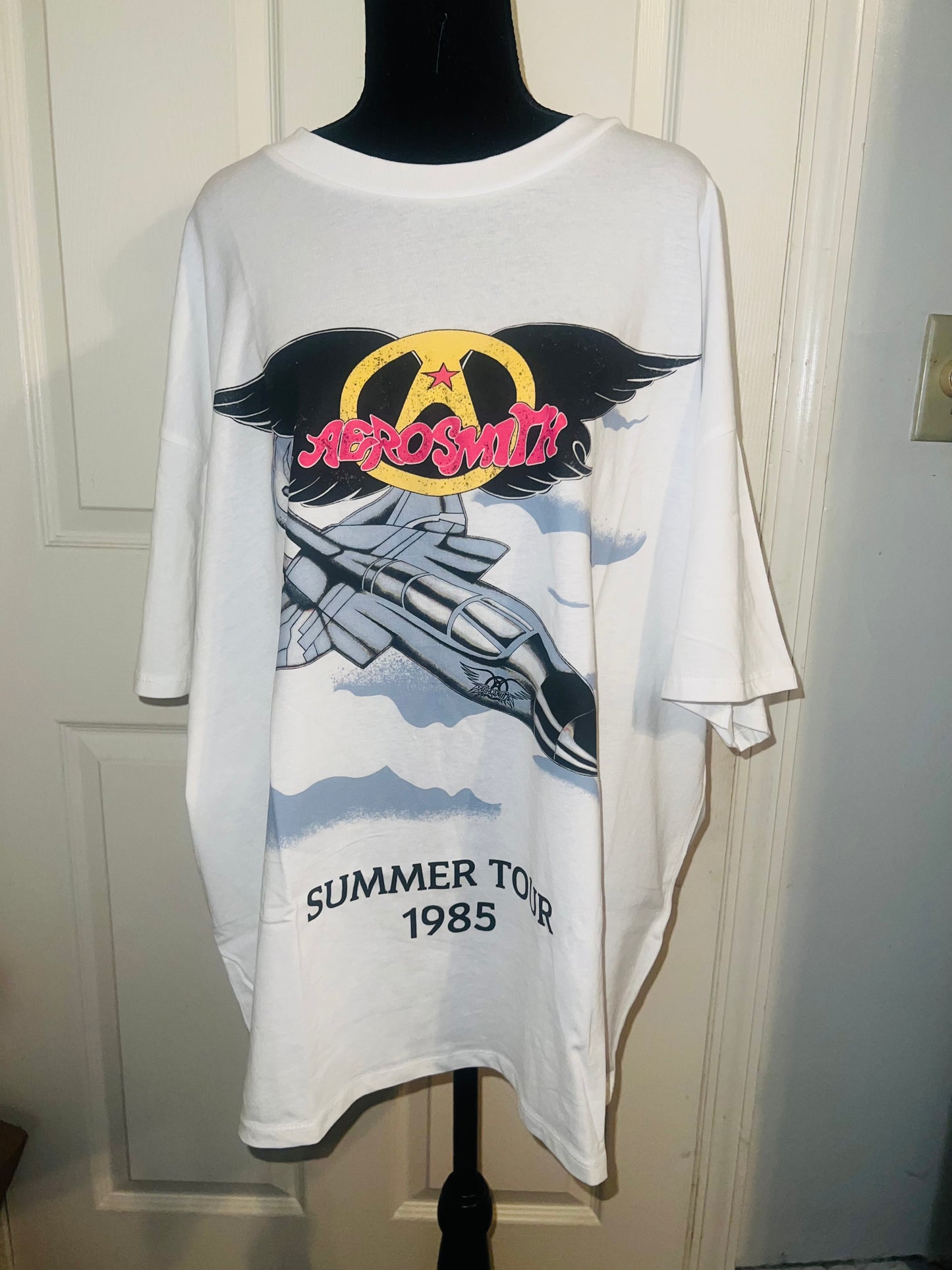 Aerosmith Double Sided Oversized Tee