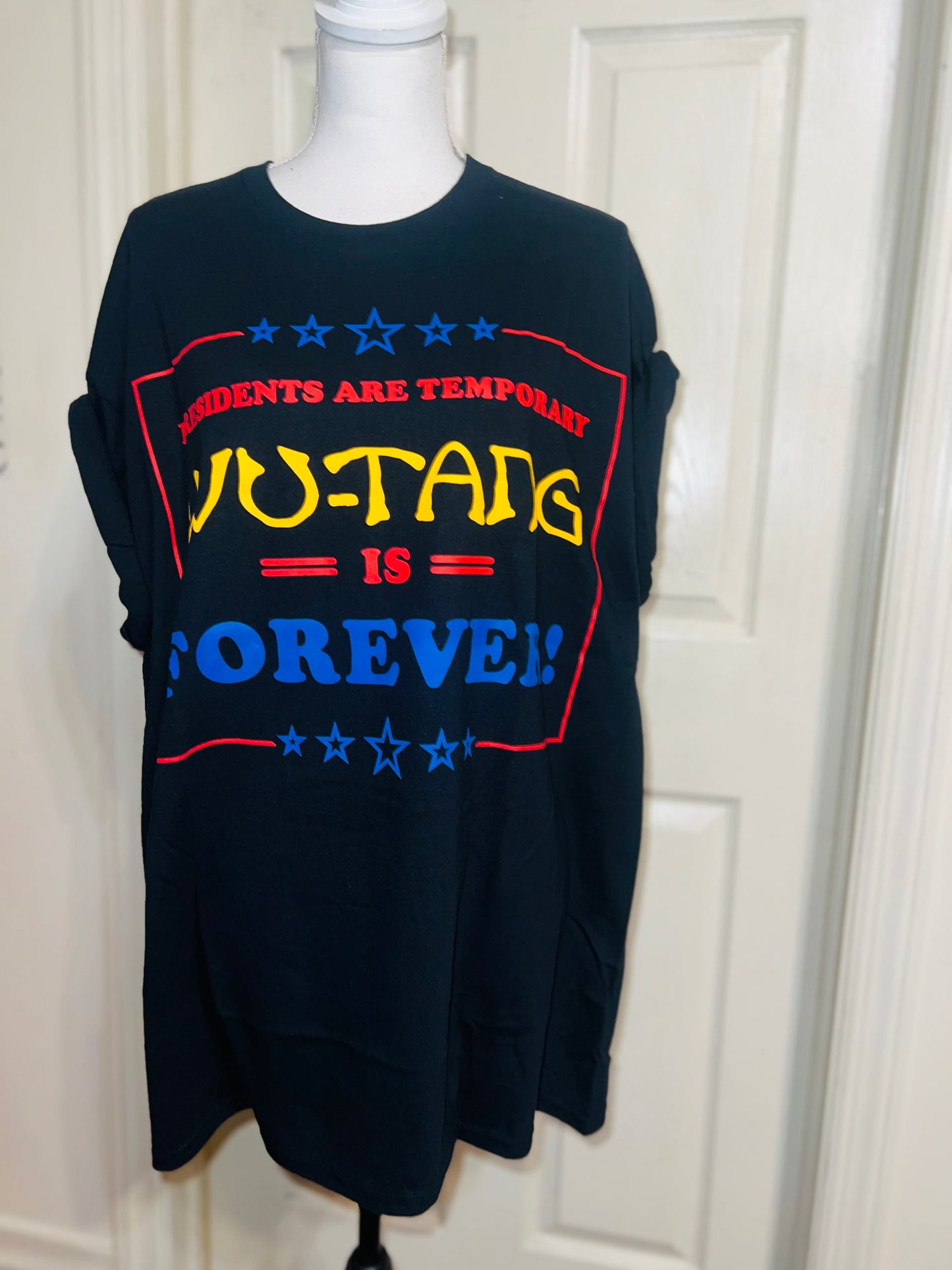 Wu-Tang Clan Oversized Distressed Tee