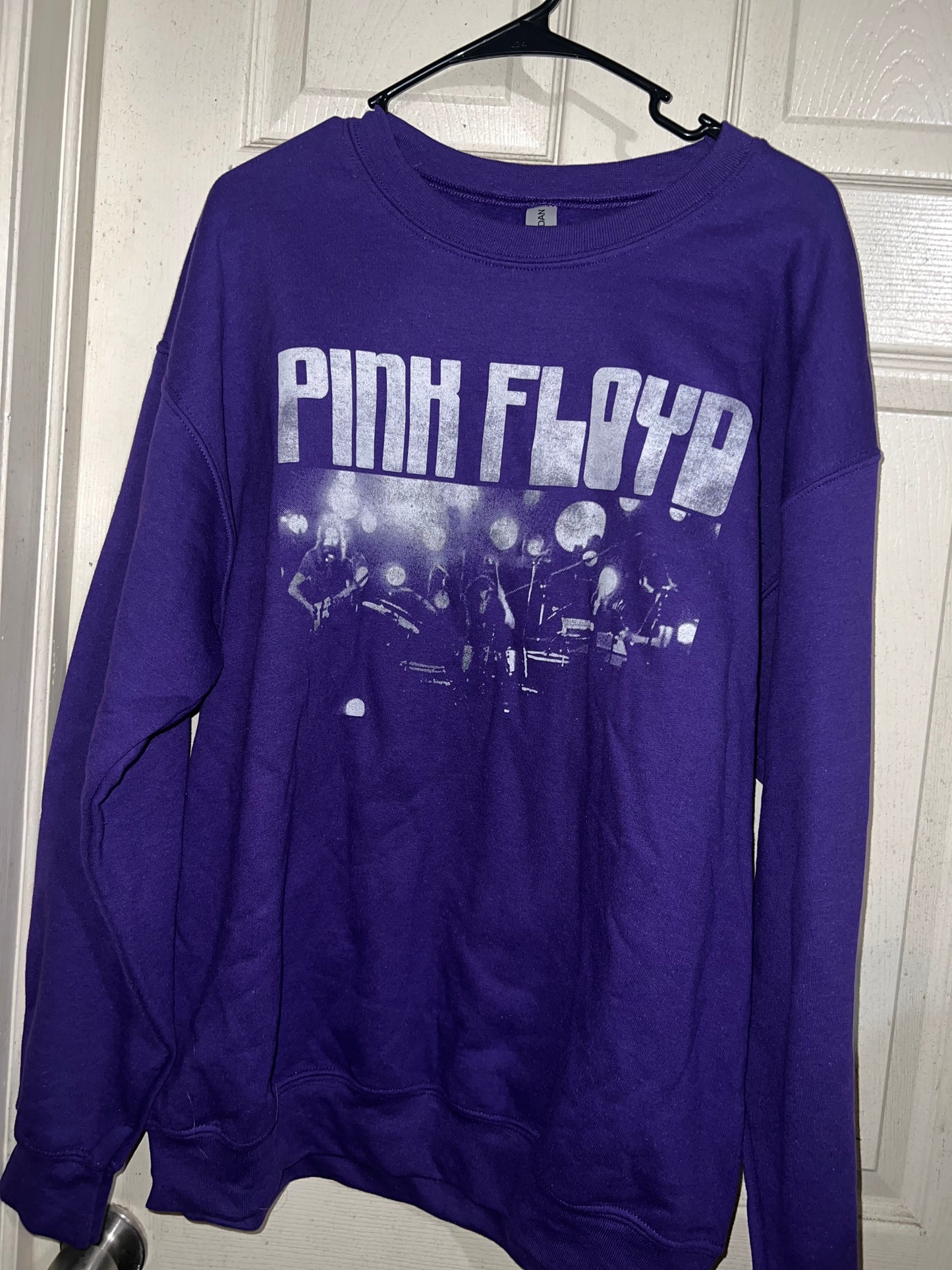 Pink Floyd Oversized Distreseed Sweatshirt