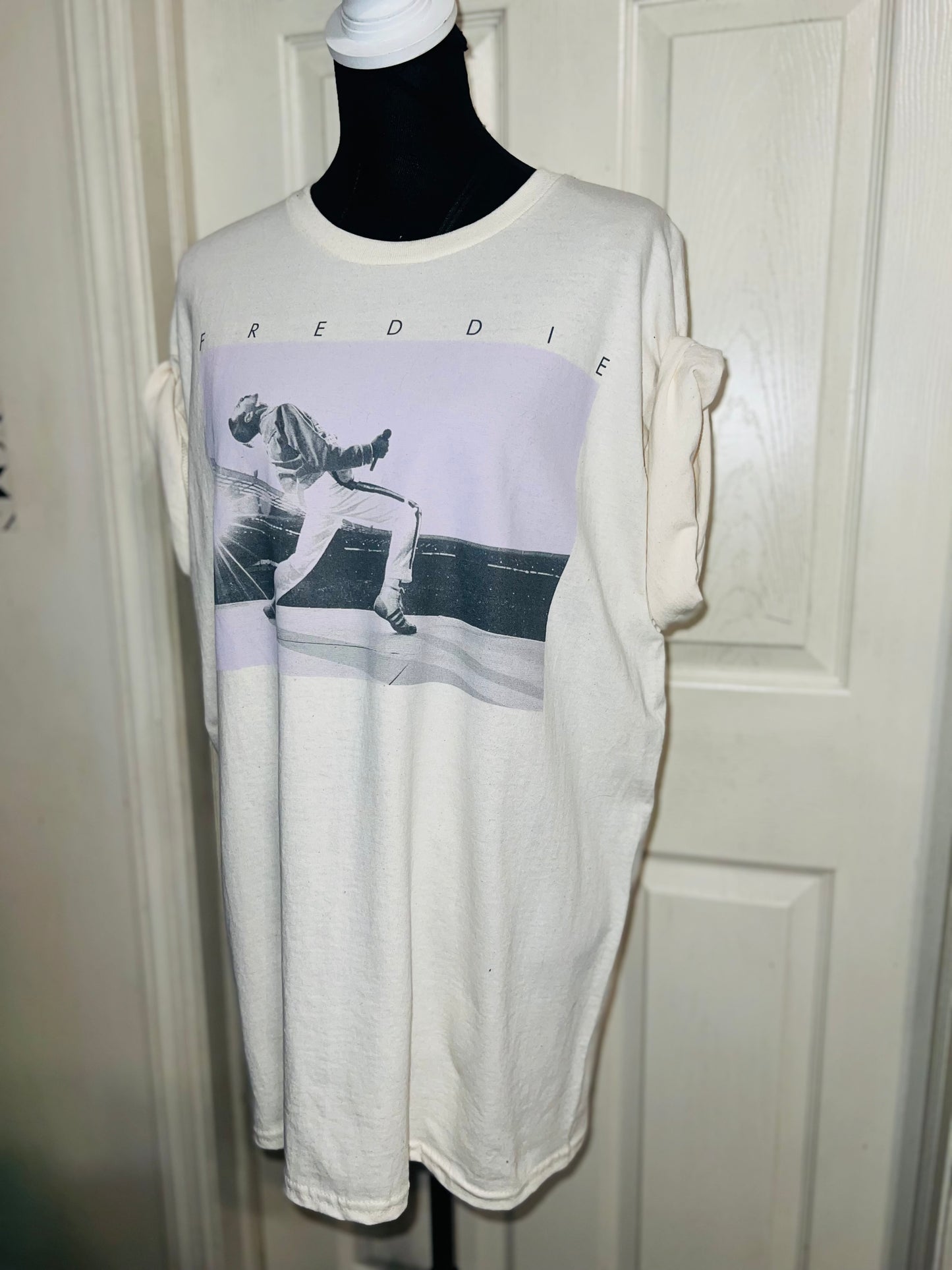 Freddie Mercury Oversized Distressed Tee