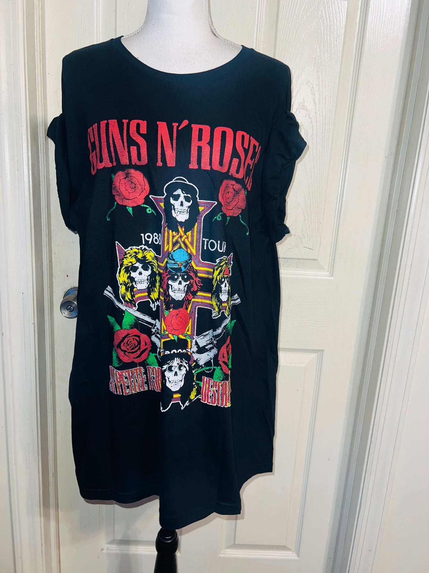 Guns N’ Roses Oversized Distressed Tee