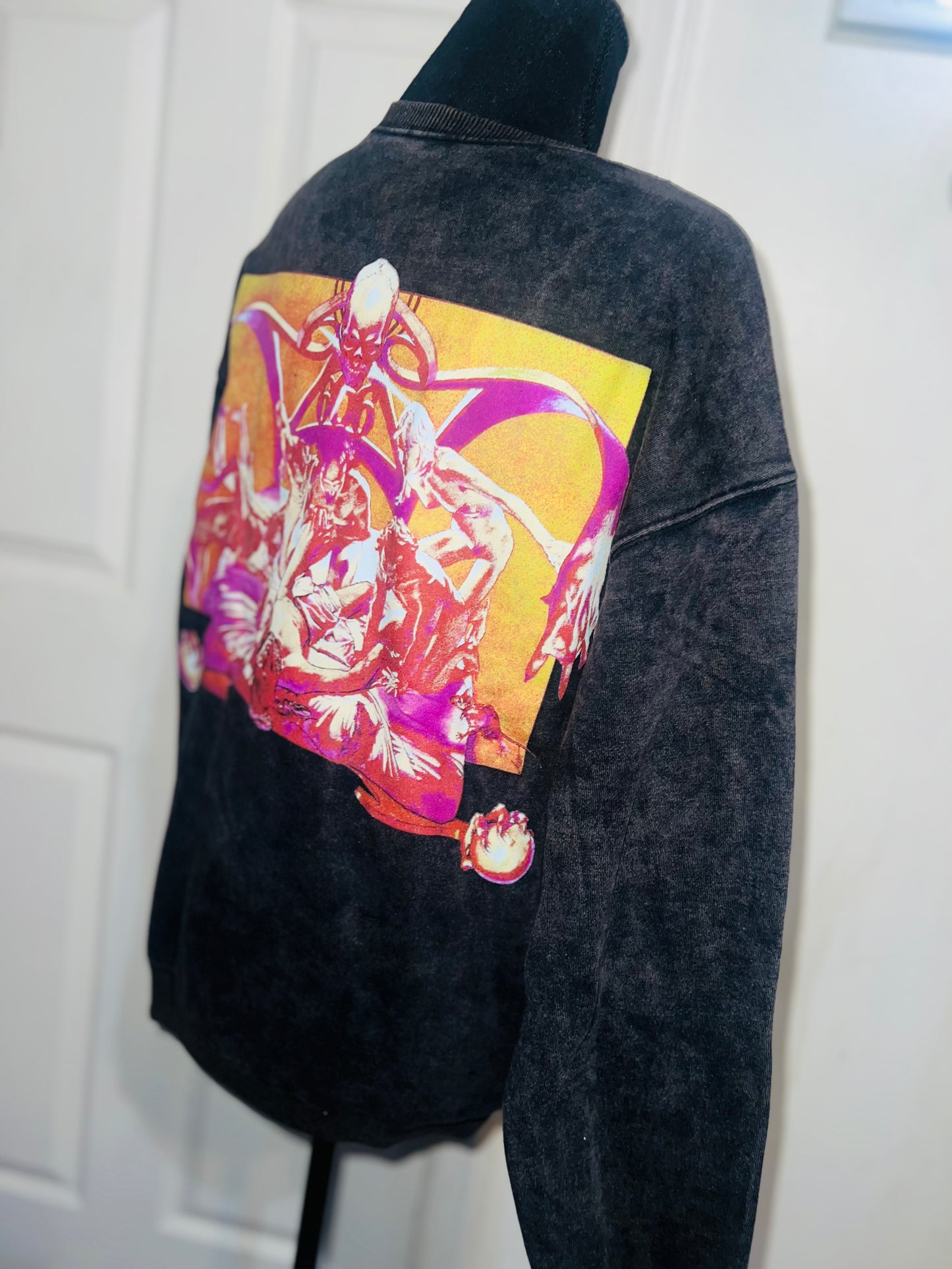 Black Sabbath Double Sided Oversized Sweatshirt
