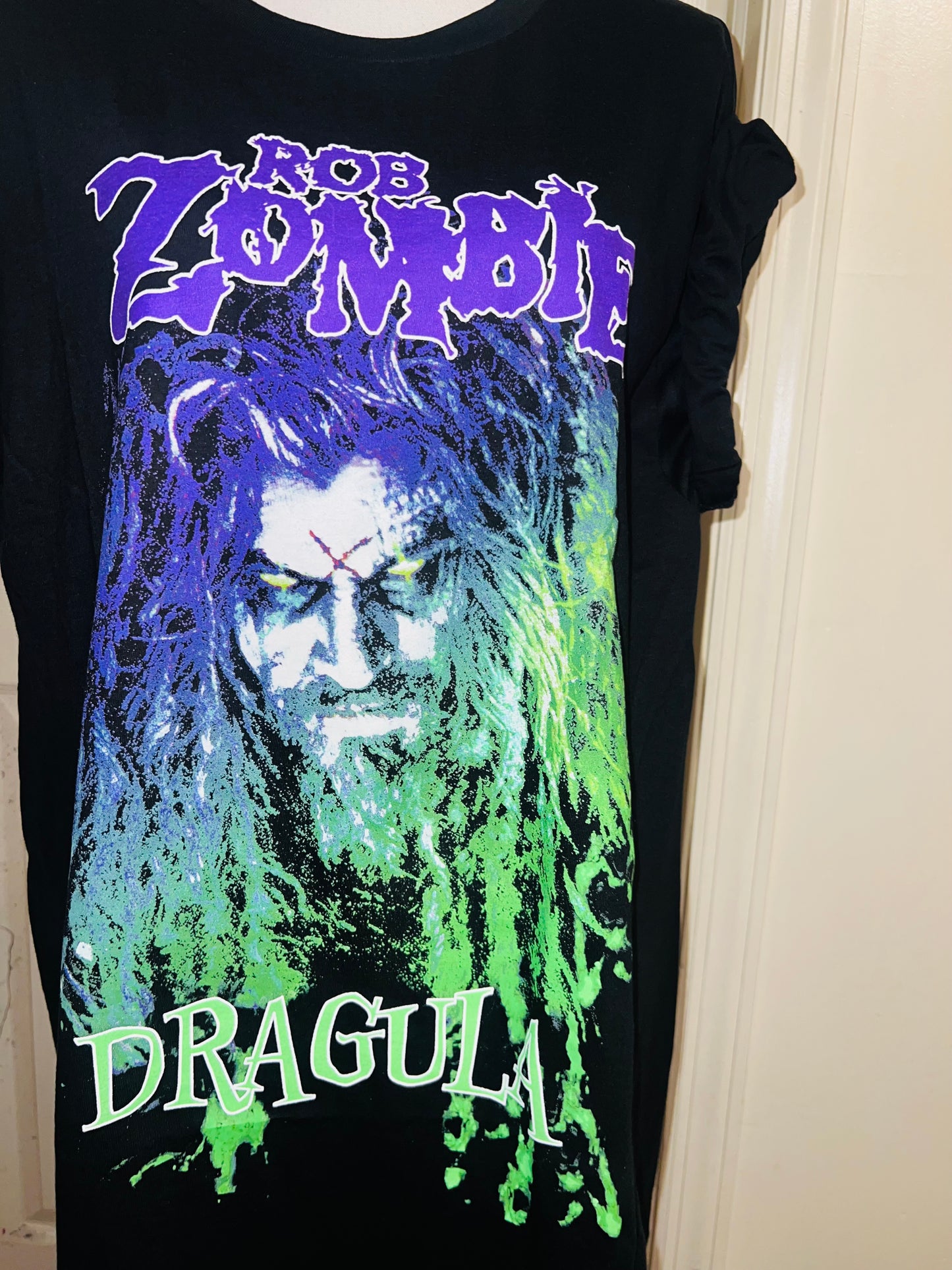Rob Zombie Oversized Distressed Tee