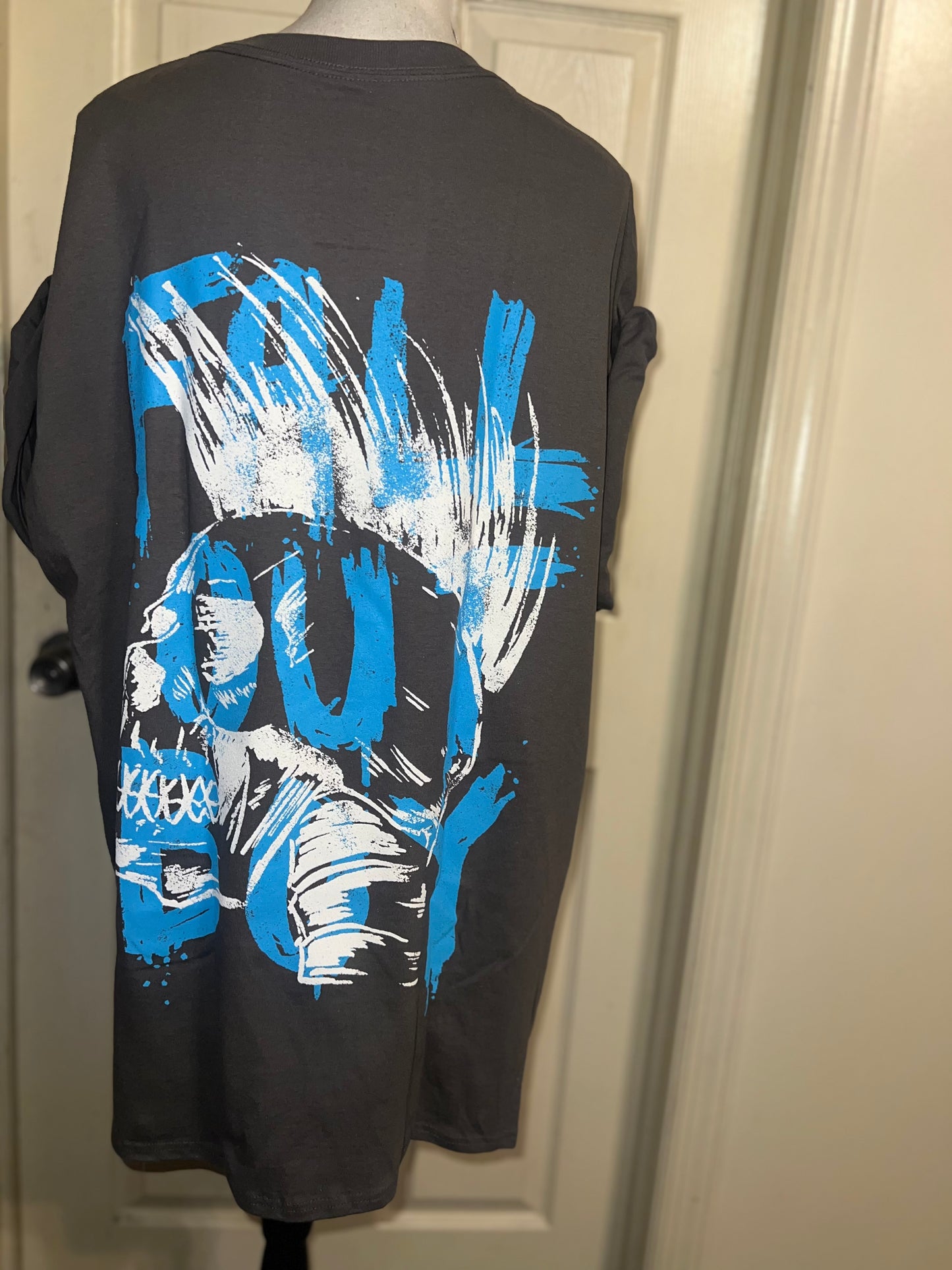 Fall Out Boy Double Sided Oversized Distressed Tee