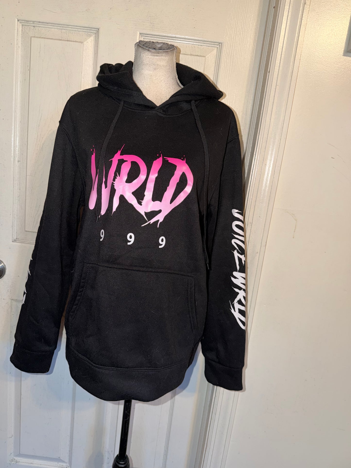 Juice Wrld Oversized Distressed Hoodie